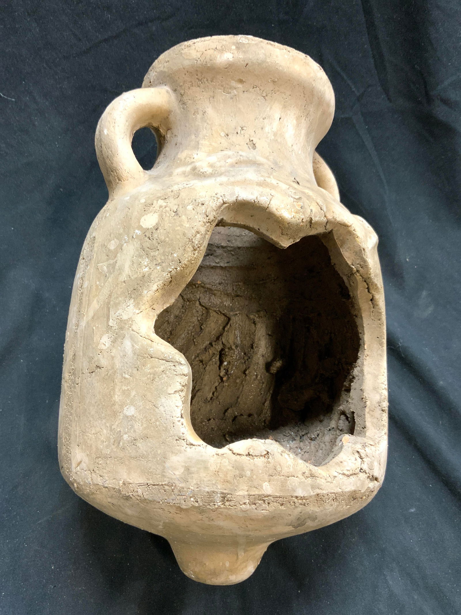 Vintage Handmade Ceramic Candle Holder Vessel (1 of 7)