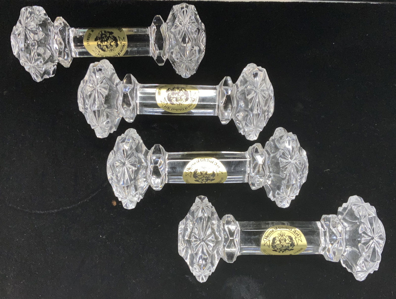 House of Global Art Lead Crystal Knife Rest, 4 (1 of 6)