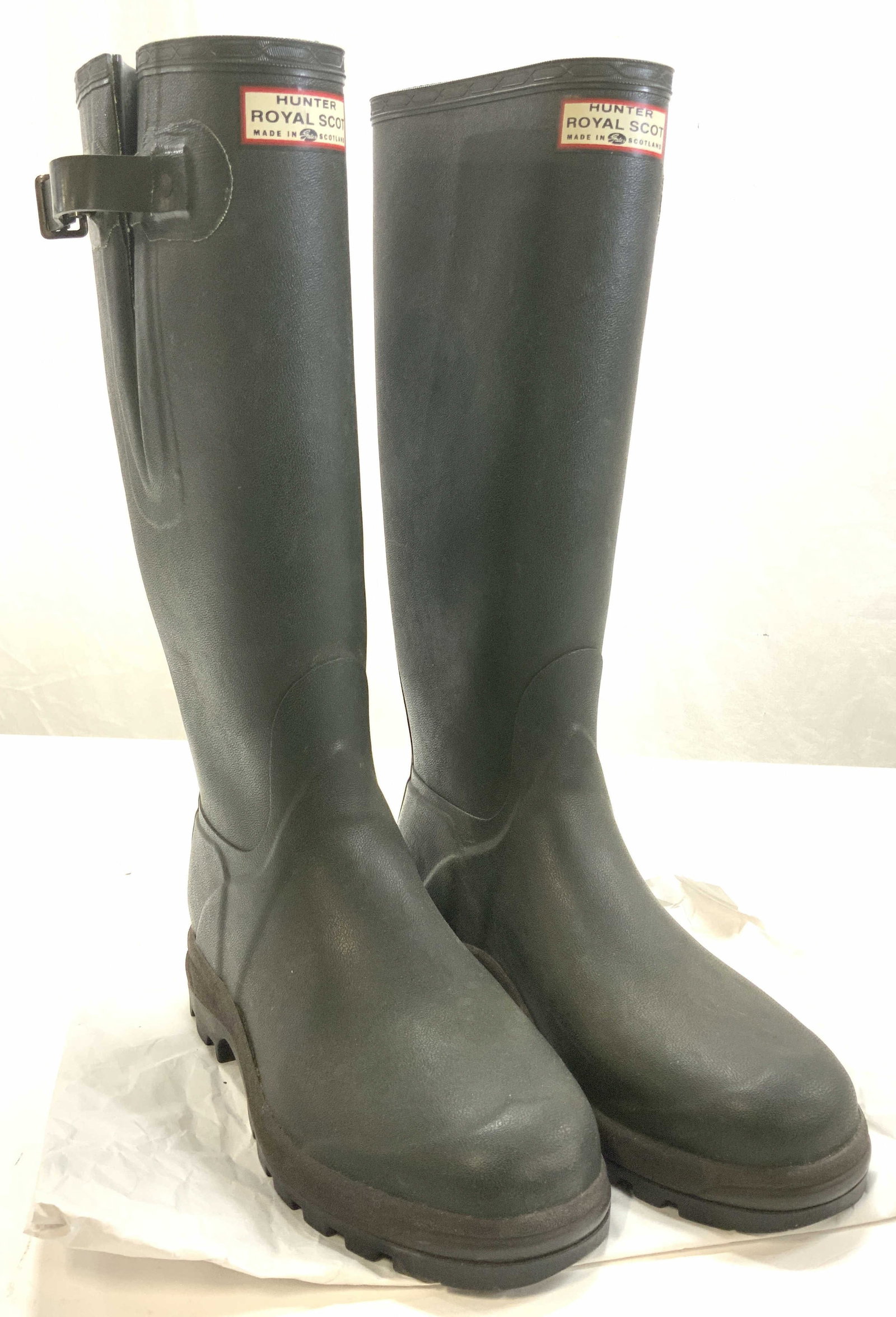HUNTER Royal Scot Waterproof Rubber Boots, Scot (1 of 7)