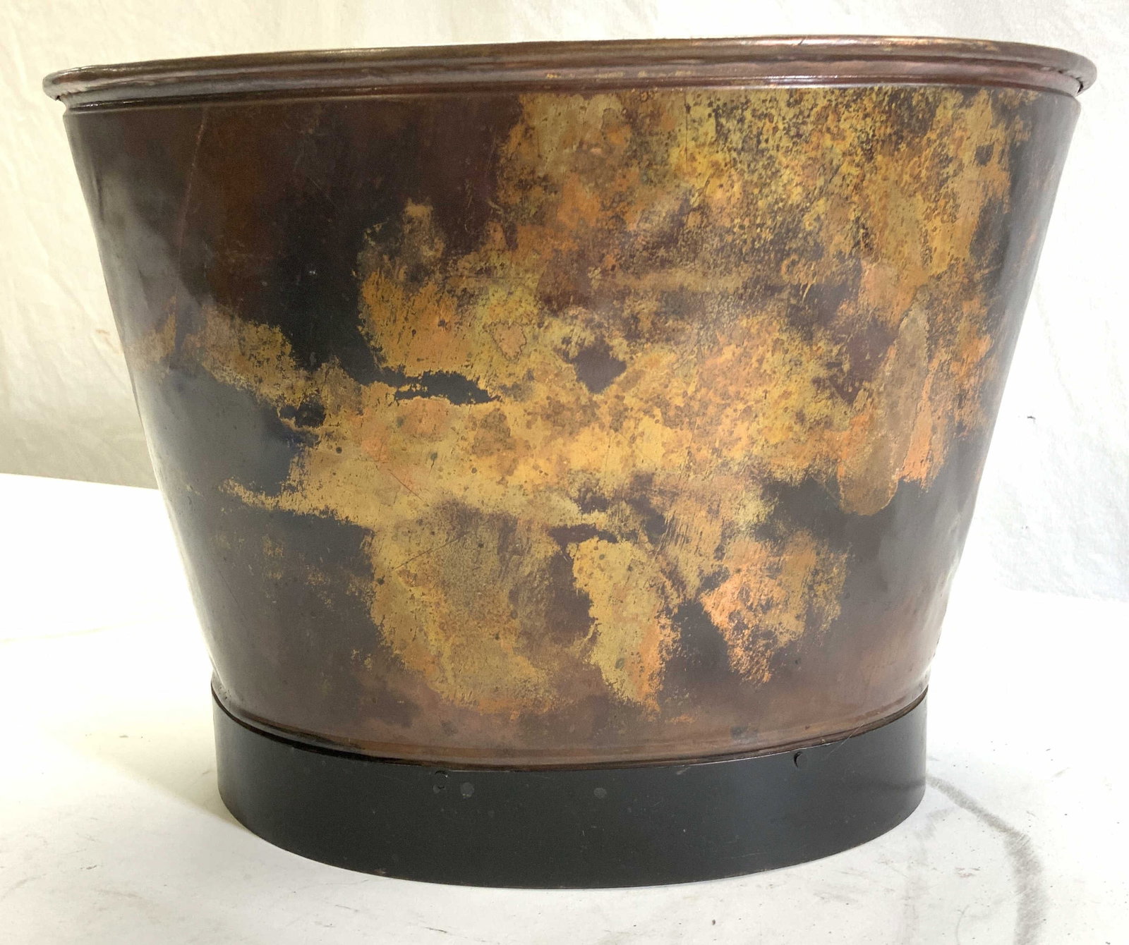Vintage Copper Bucket/ Planter, Turkey (1 of 7)