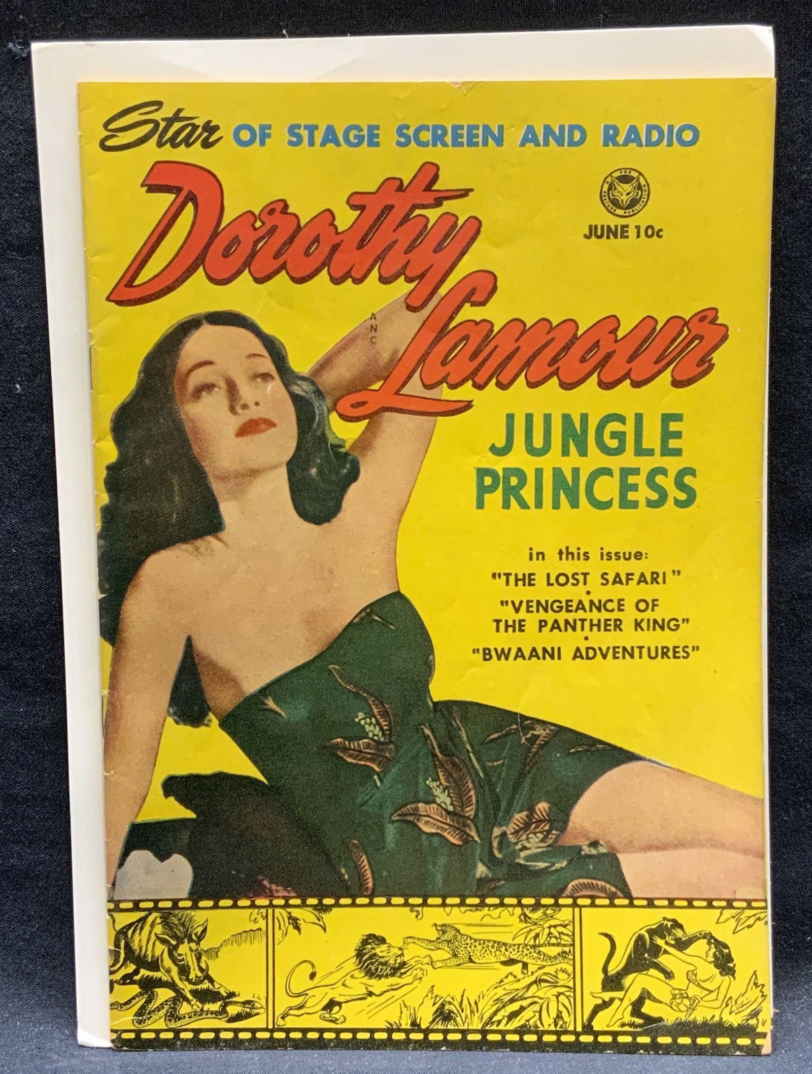 Dorothy Lamour Jungle Lil Comic #2, 1950 (1 of 6)