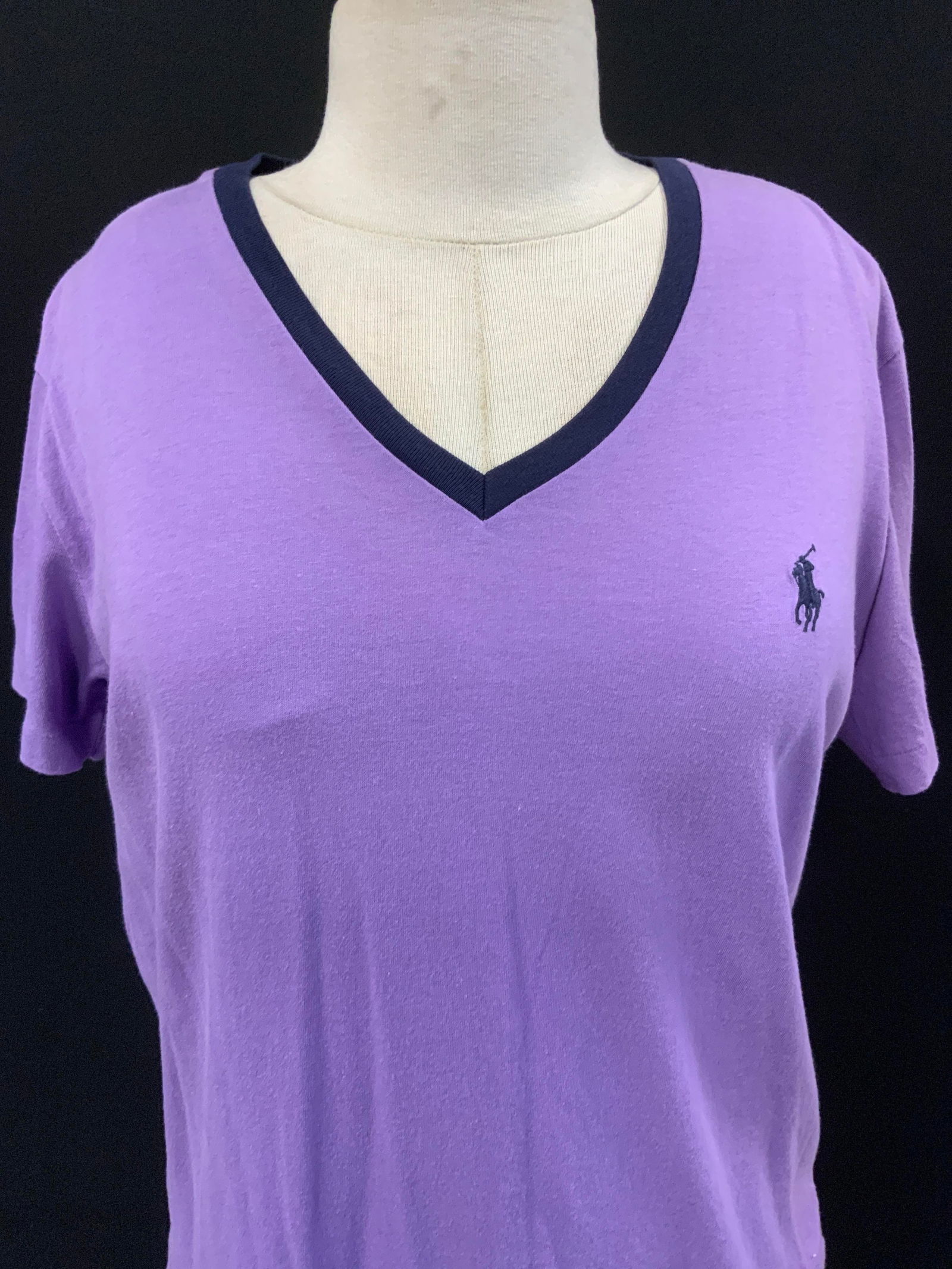 Ralph Lauren Lilac Cotton Top (1 of 6)