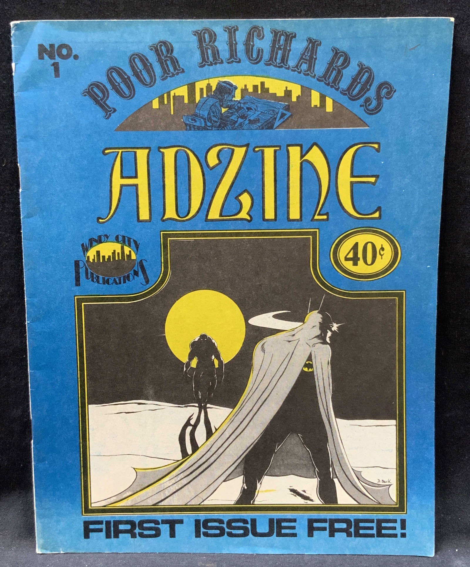 1974 Poor Richards Adzine First Issue Magazine (1 of 9)