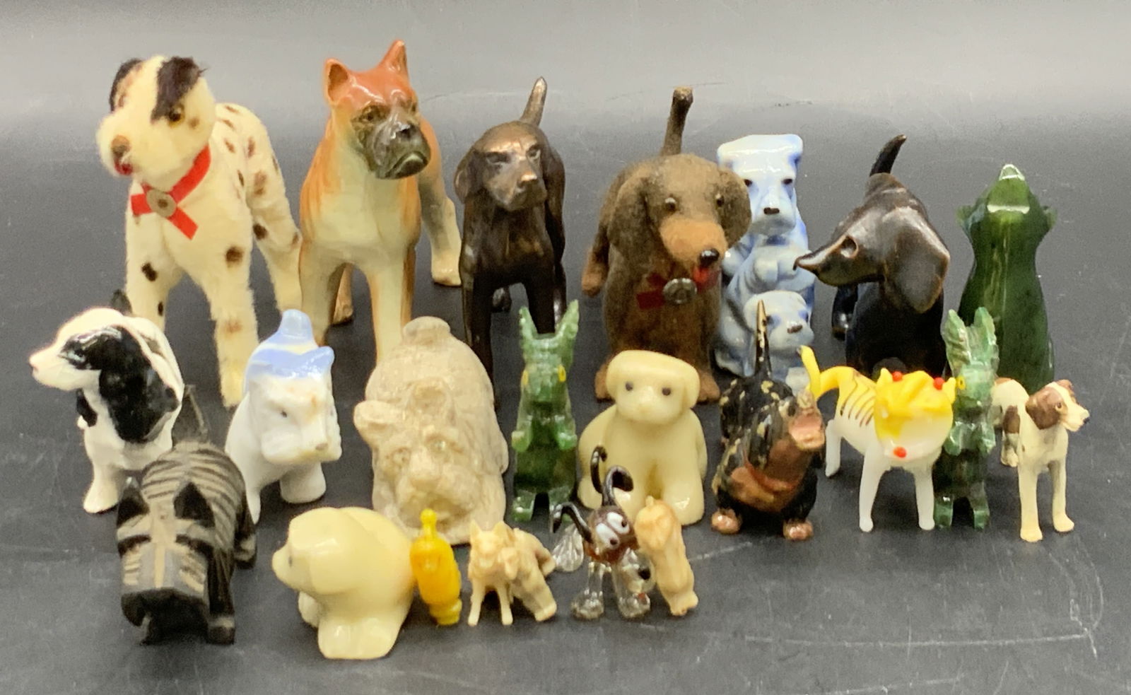 Group Lot 23 Dog & Animal Figurals, Stone & More (1 of 8)