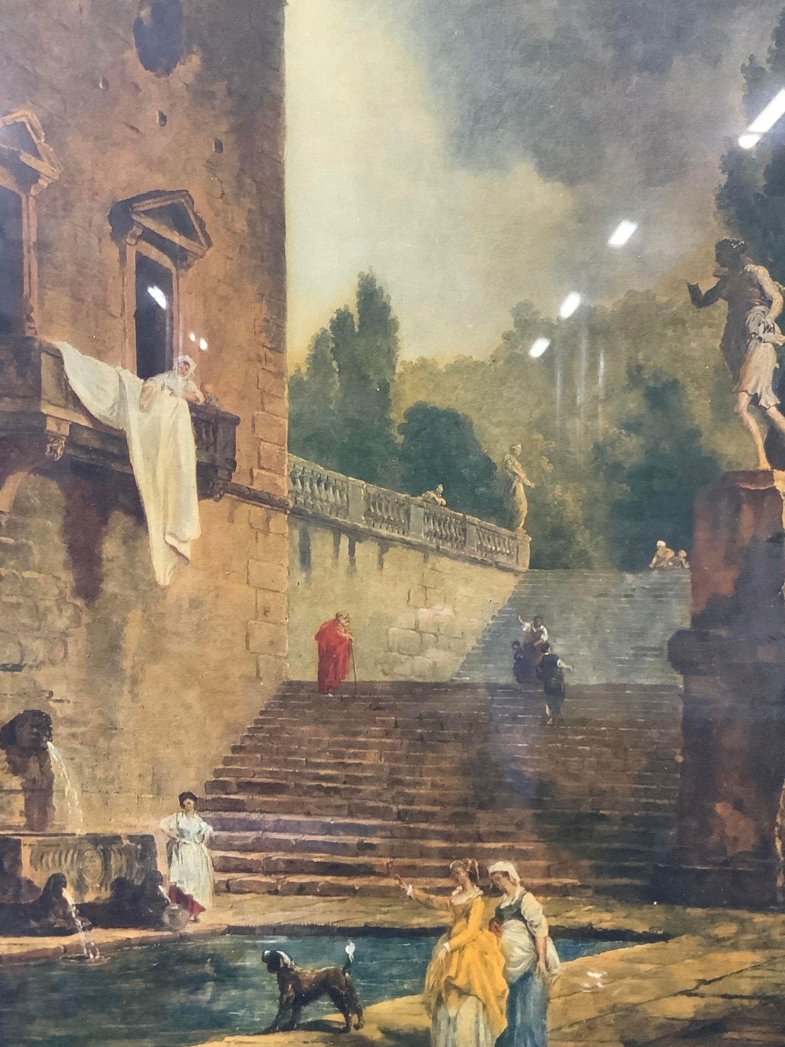 Hubert Robert Veduta D Un Parco Litho (1 of 9)