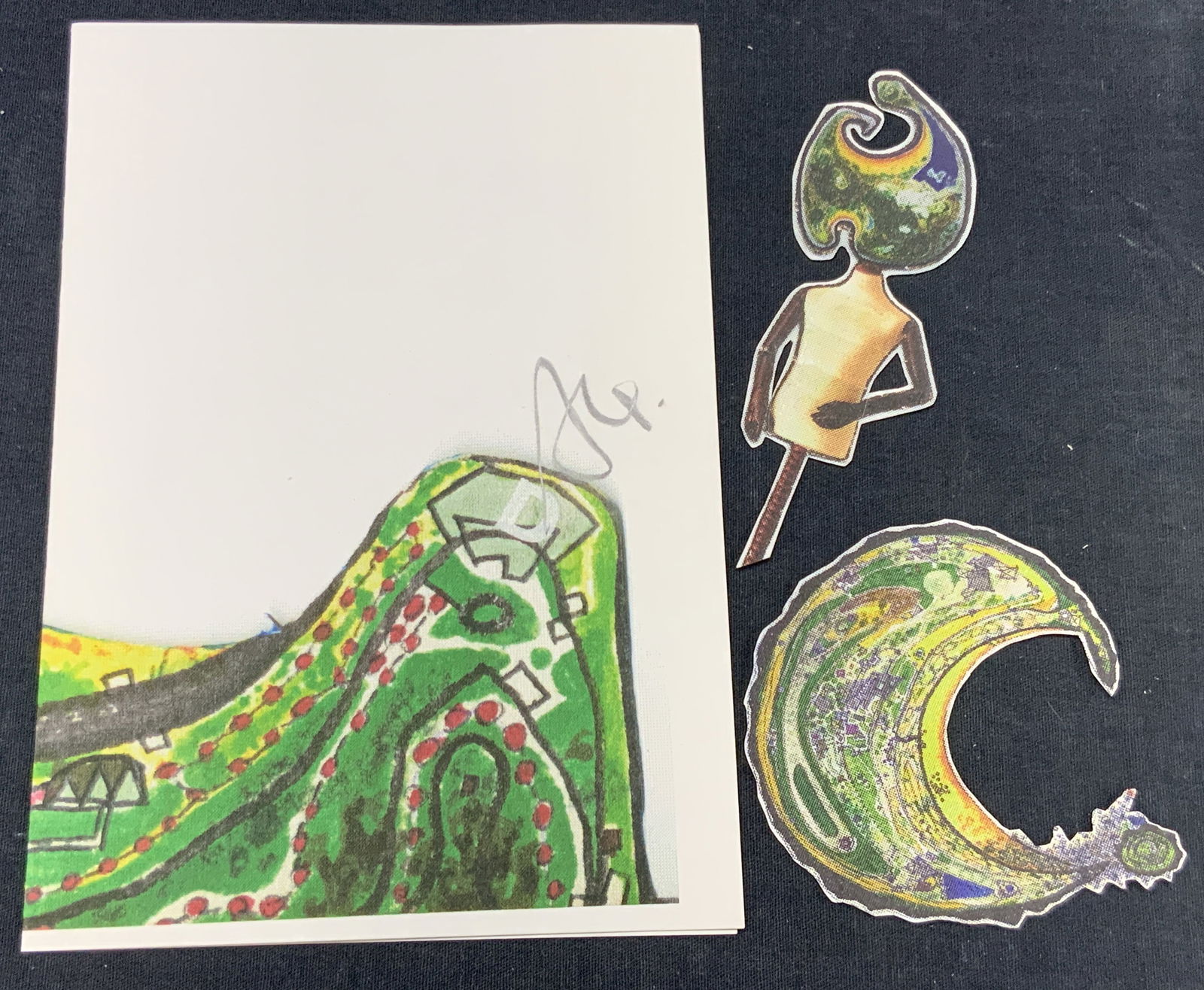 Alex Mark Hanson Sgd Card & Cut Outs (1 of 6)