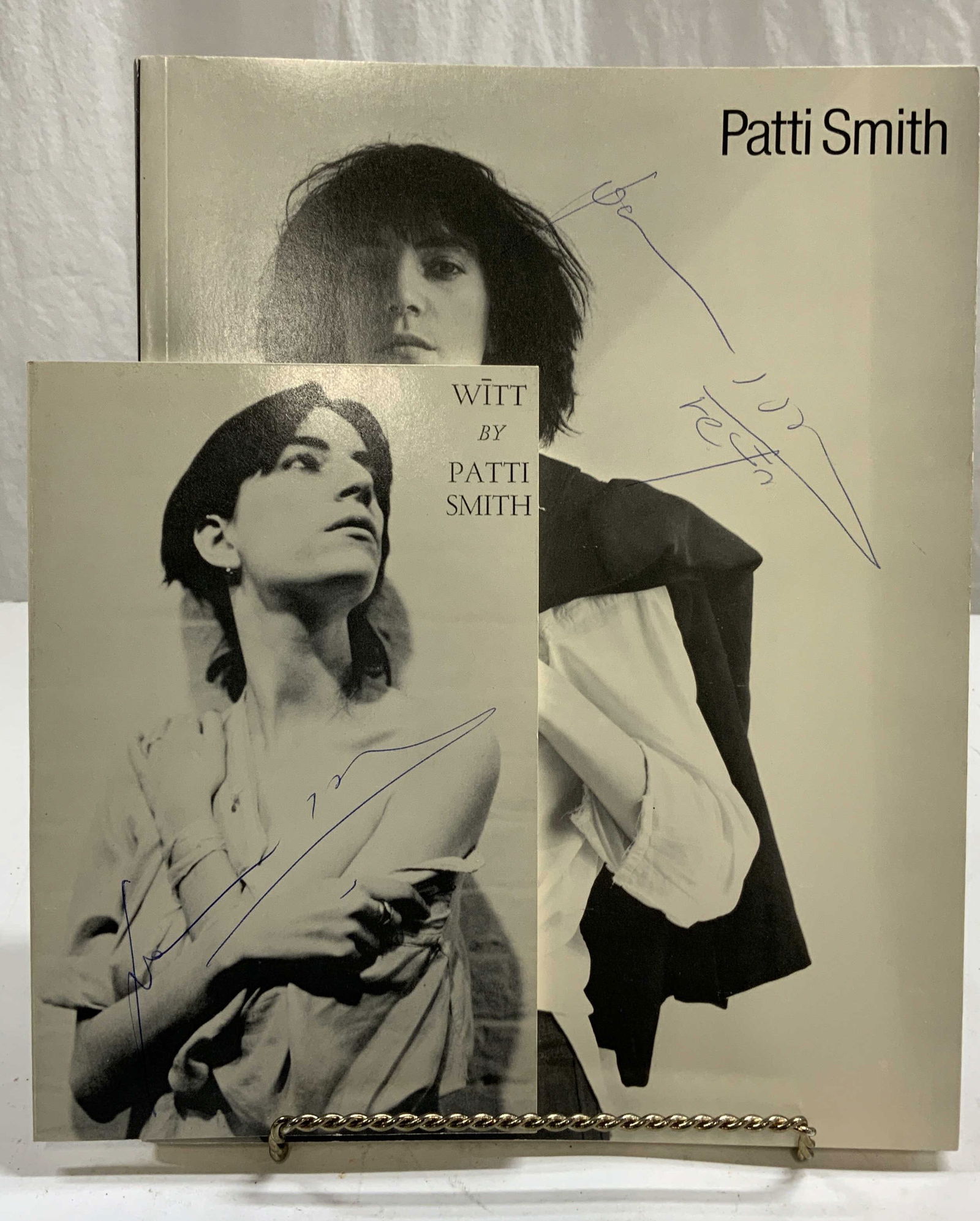 Signed Patti Smith Witt & Music Books 1973+ (1 of 11)