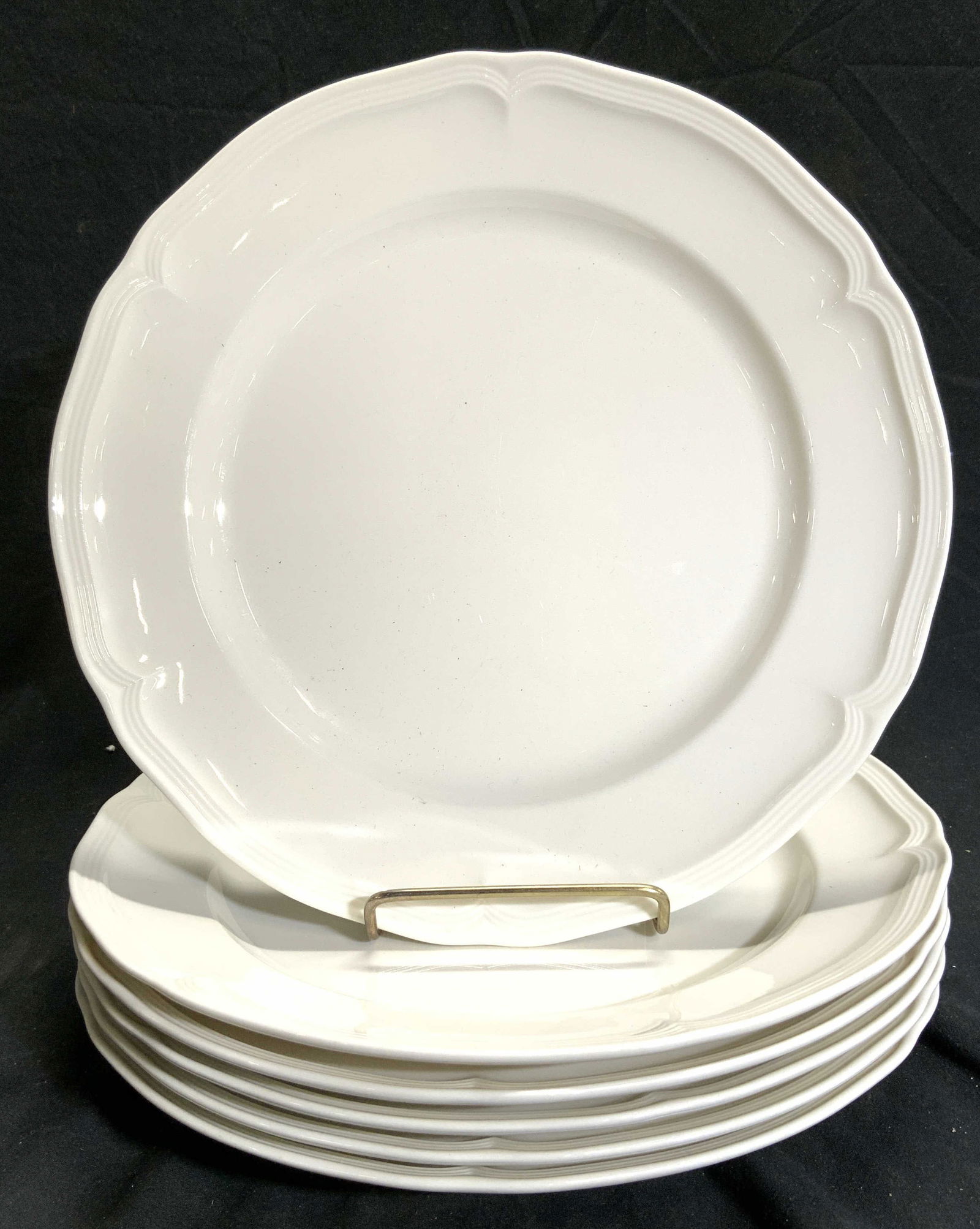 VILLEROY & BOCH Set 6 Porc Plates GERMANY (1 of 6)