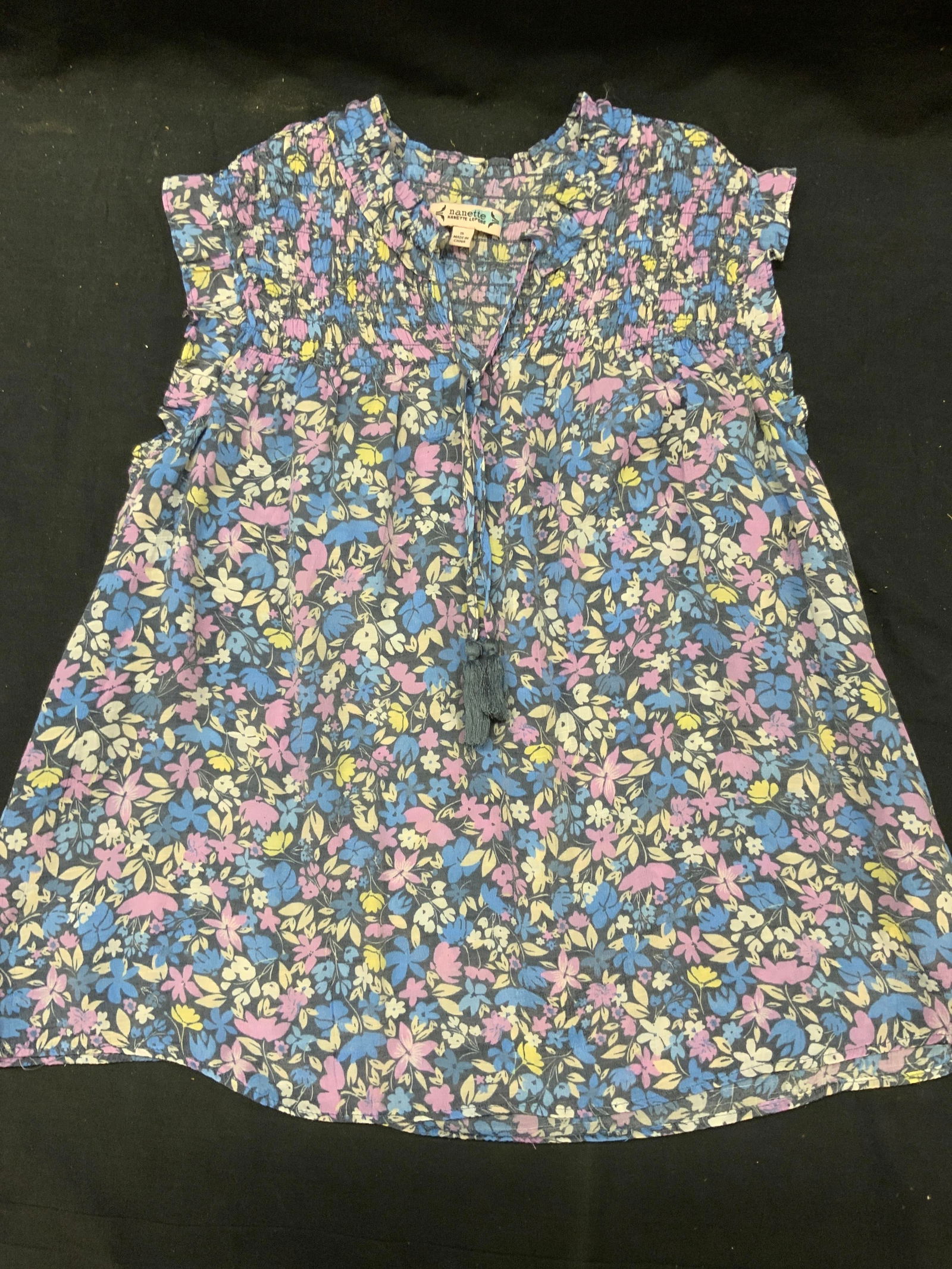 Nanette Lepore Chintz Flower Summer Blouse (1 of 6)