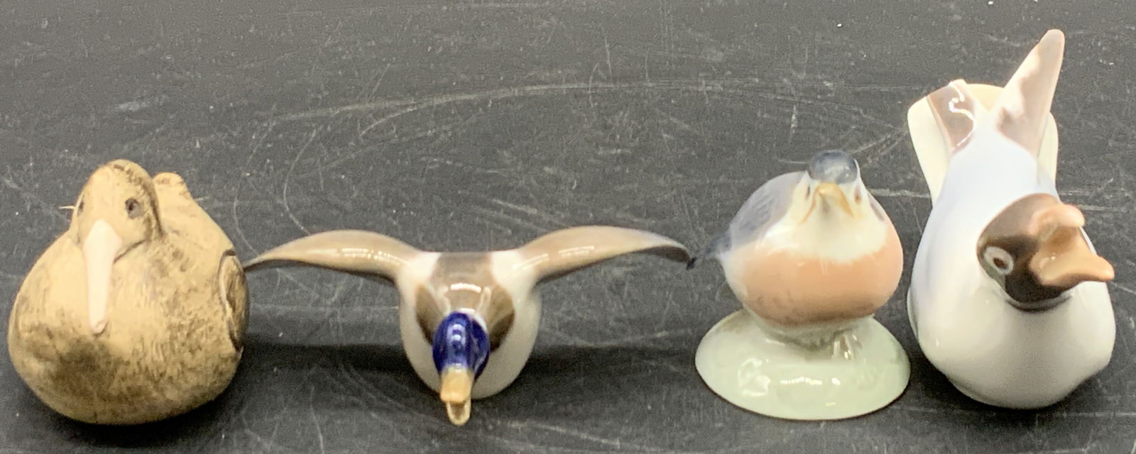 Lot 4 Royal Copenhagen & More Signed Bird Figurals (1 of 7)