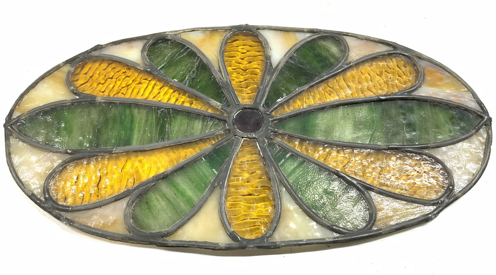 Stained Glass Flower Art Glass Wall Decor (1 of 8)