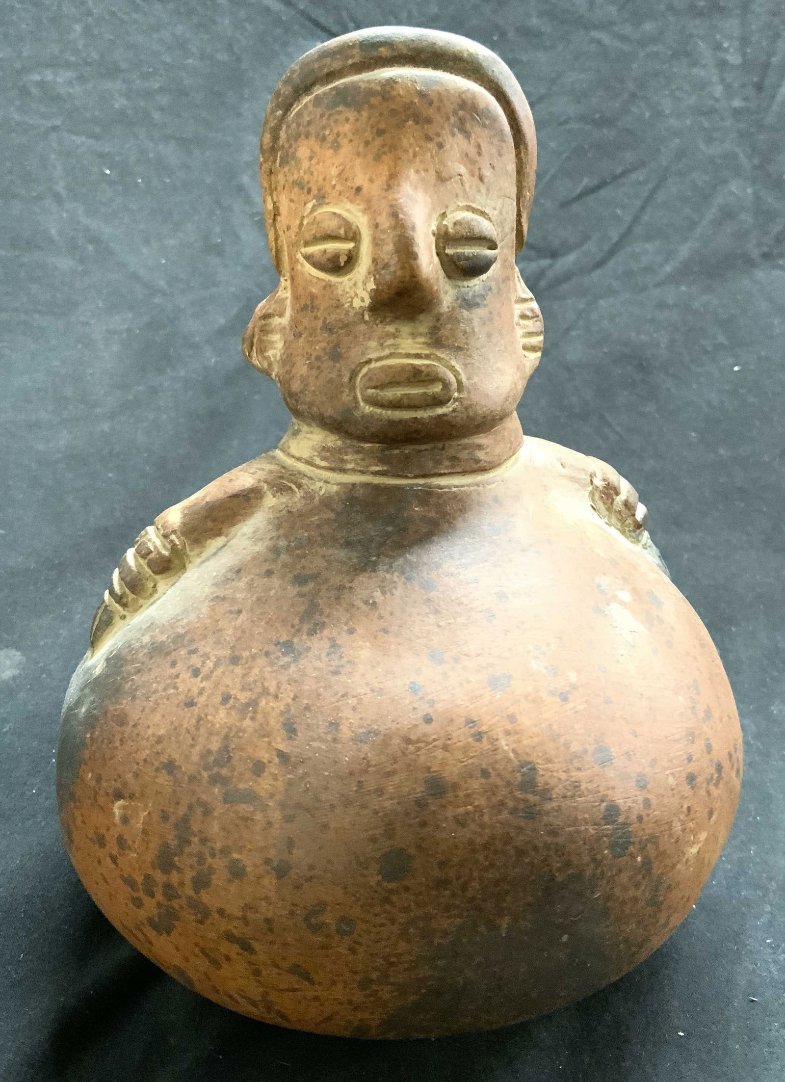 Handcrafted Ceramic Mexican Folk Art Vase (1 of 6)