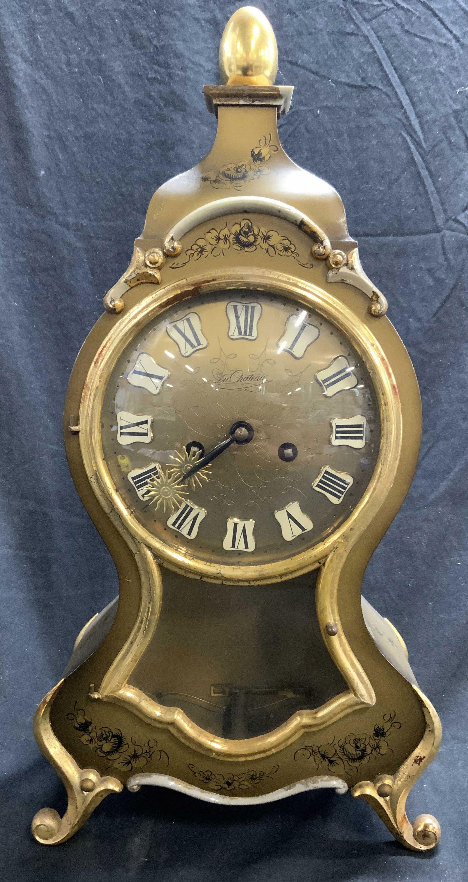 SCHMID FABRIK SSS DU CHATEAU Vtg Mantel Clock (1 of 11)