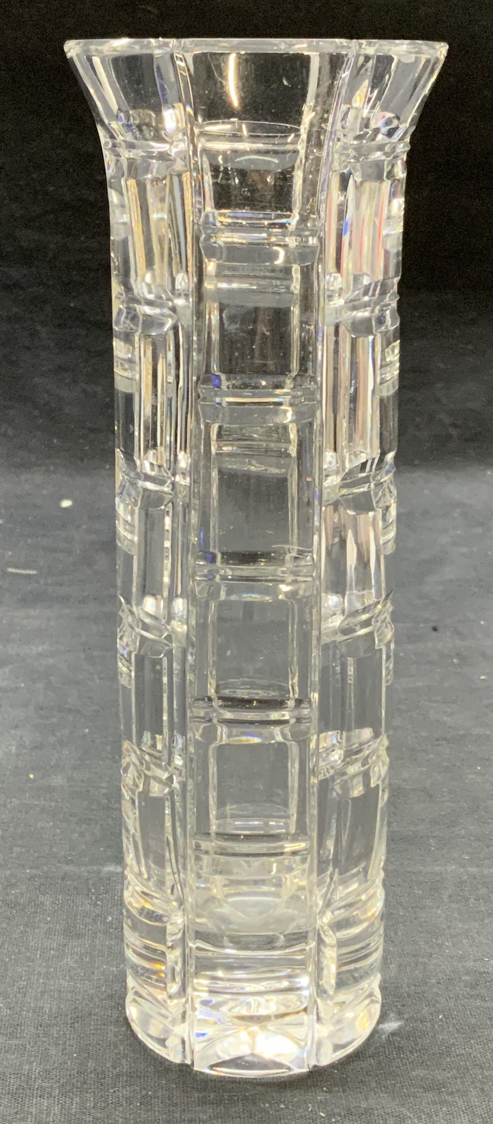 VILLEROY & BOCH Cut Crystal Vase (1 of 7)