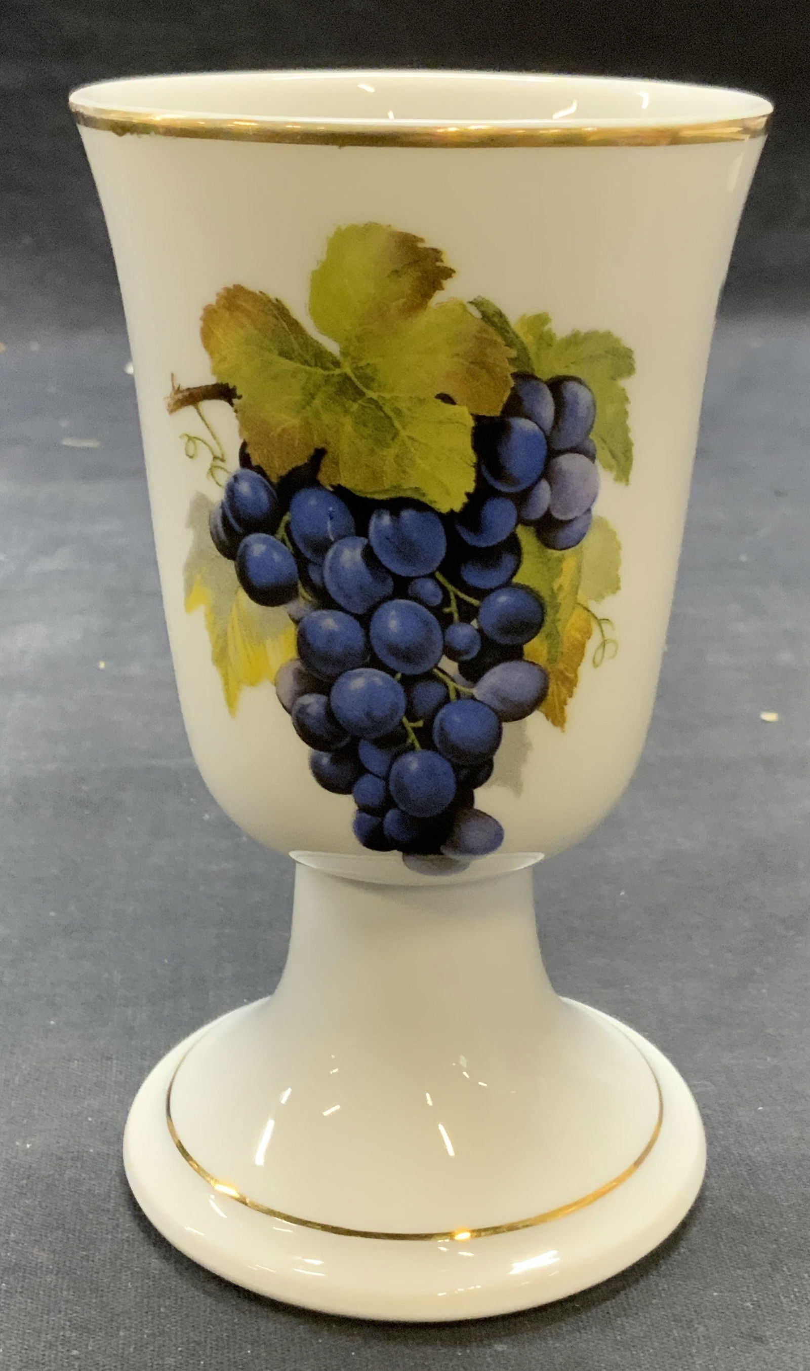 Hallmarked Porcelain Kiddish Cup (1 of 6)