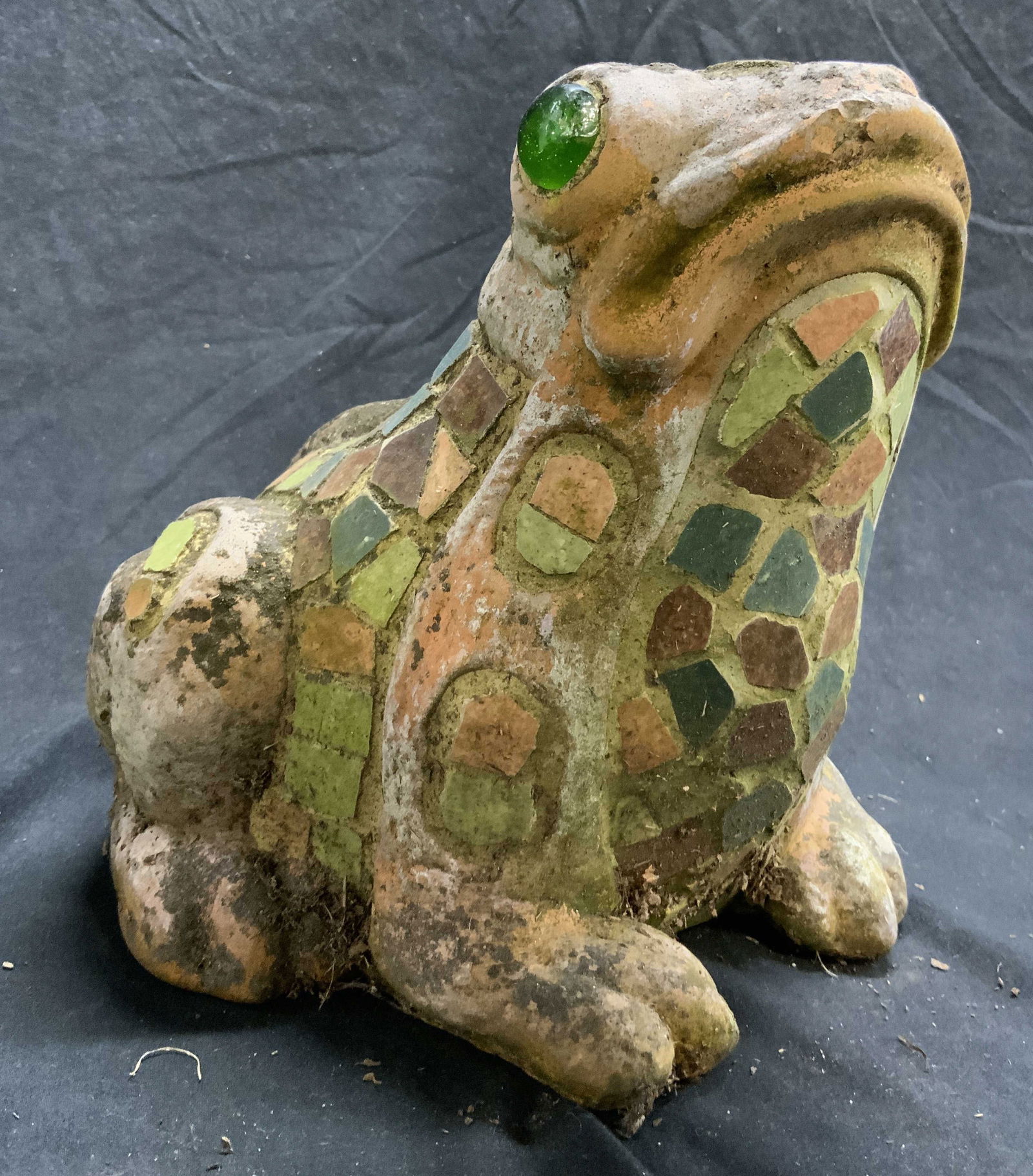 Ceramic & Mosaic Frog Garden Statuary (1 of 7)