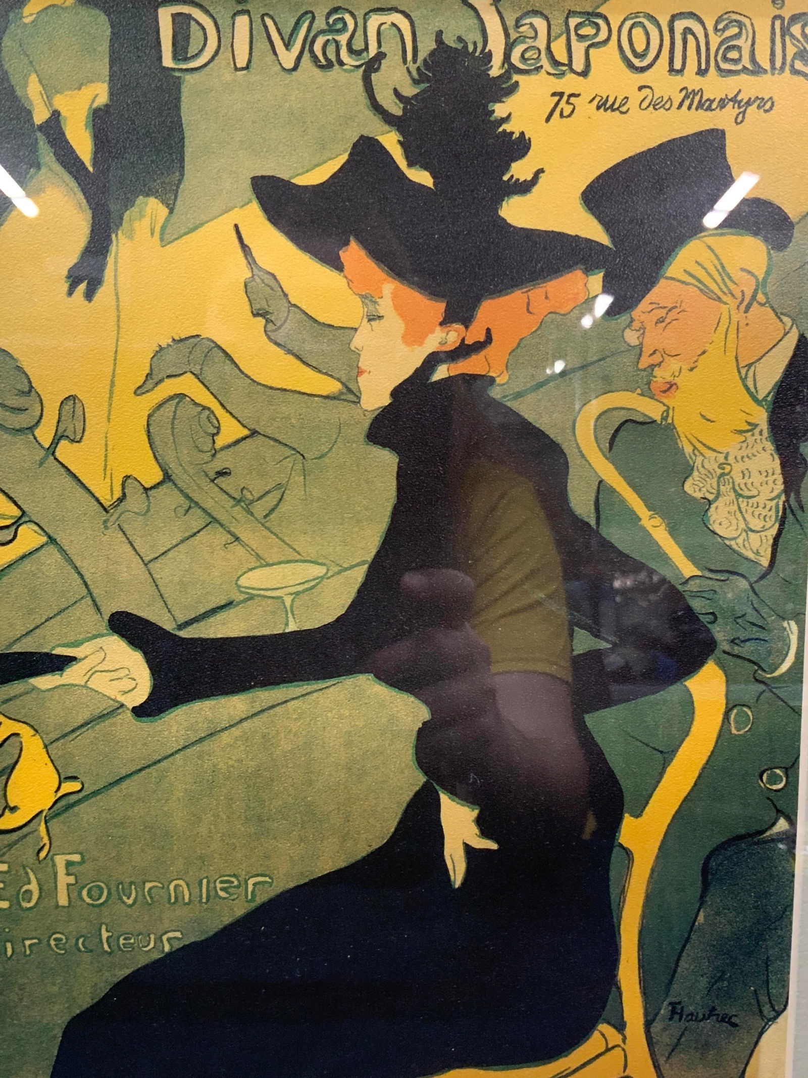 Toulouse Lautrec Divan Japonais Vtg Lithograph (1 of 8)