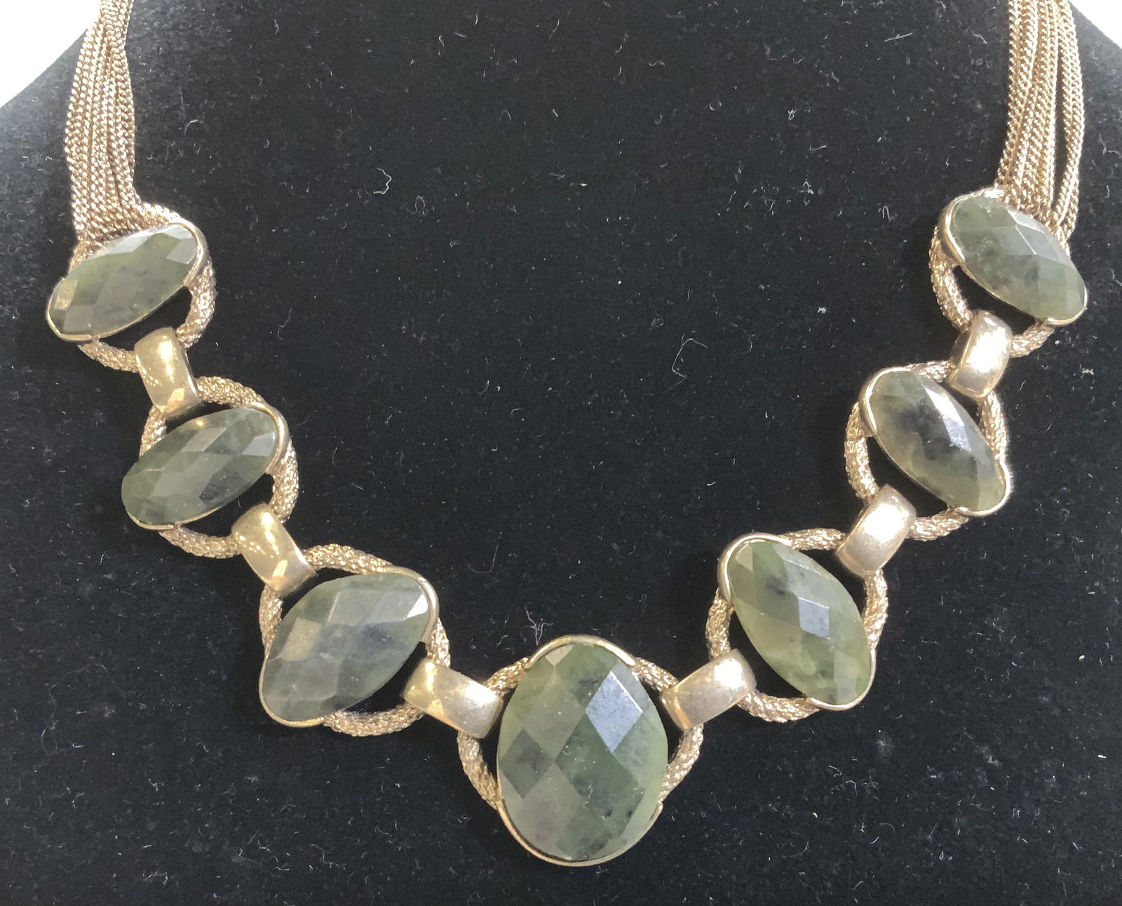 Ellen Tracy Multi Chain Toggle Clasp Necklace, NWT (1 of 7)