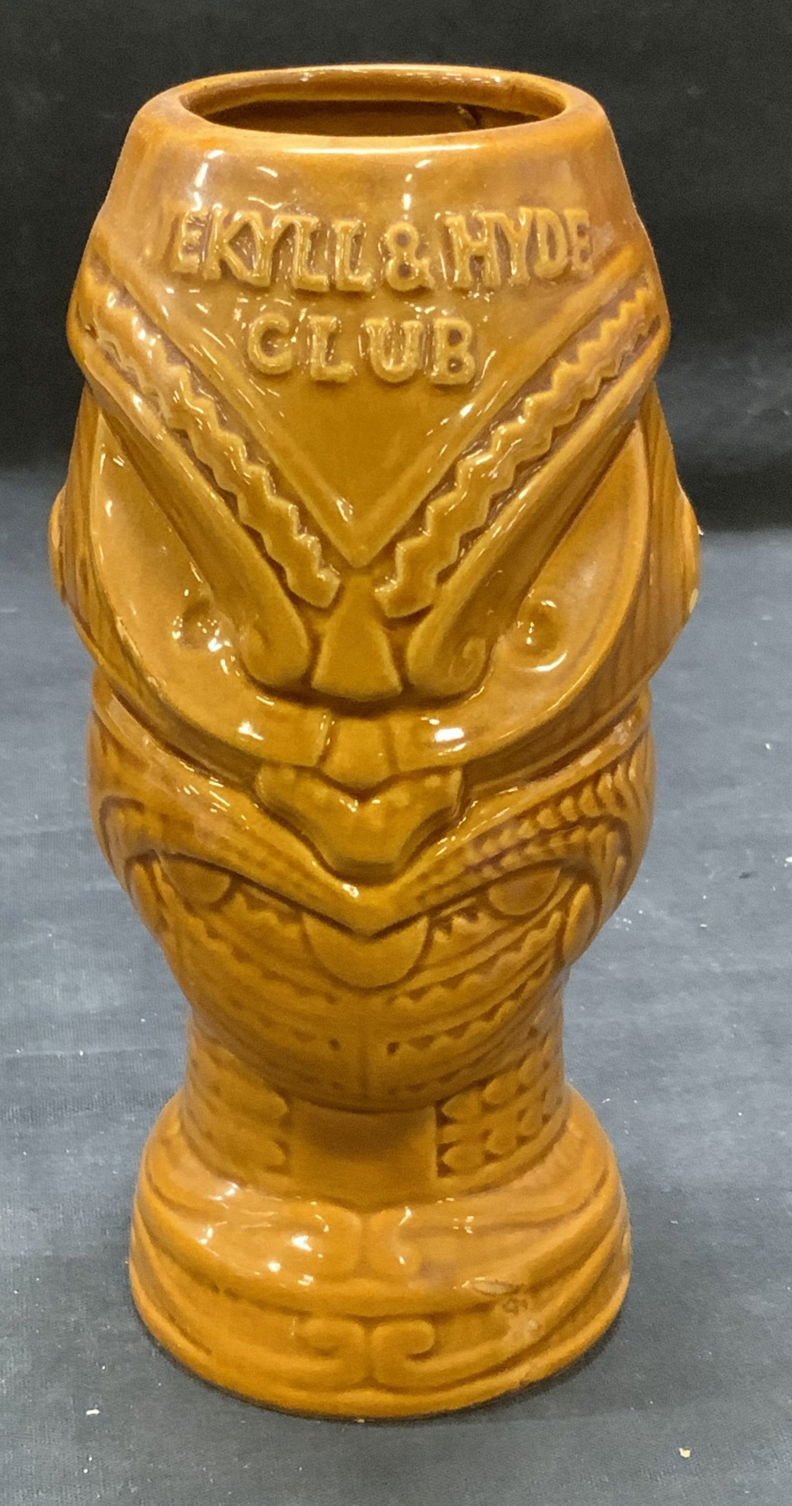Vtg Jekyll & Hyde Club Ceramic Tiki Cup (1 of 6)