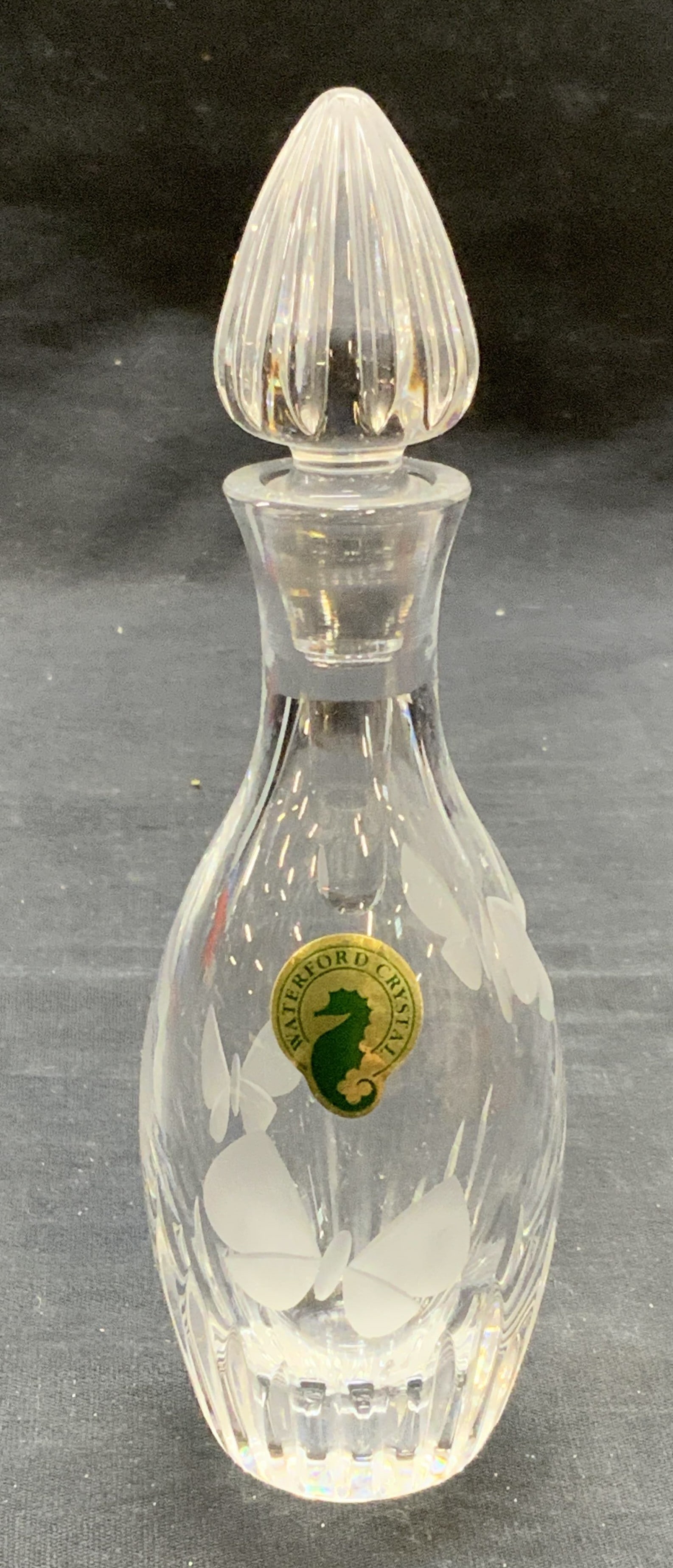 Vintage Waterford Crystal Butterfly Perfume Bottle (1 of 6)