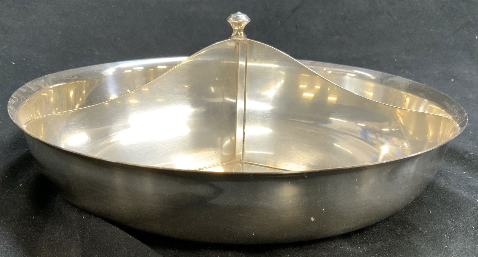 Silver Plated Vintage Divided Serving Dish (1 of 6)