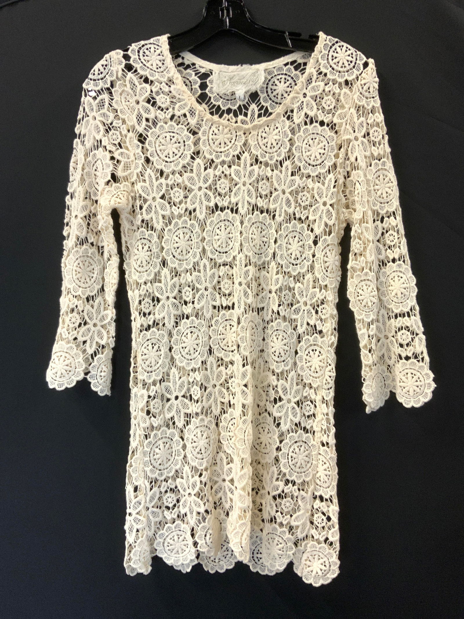 Marilu Flower Macrame Style Cover Up/ Dress (1 of 6)