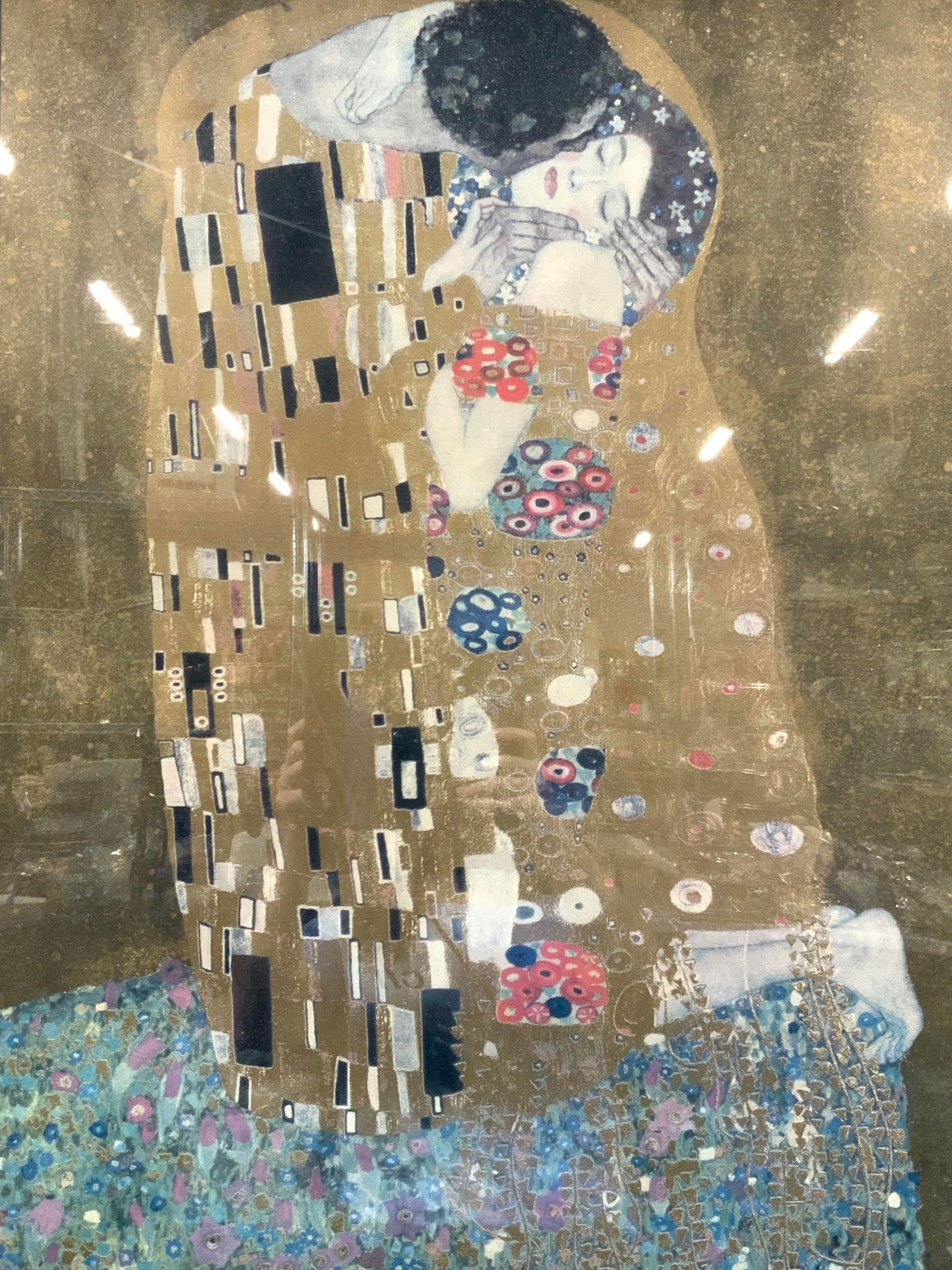 Gustav Klimt The Kiss Lithograph (1 of 9)