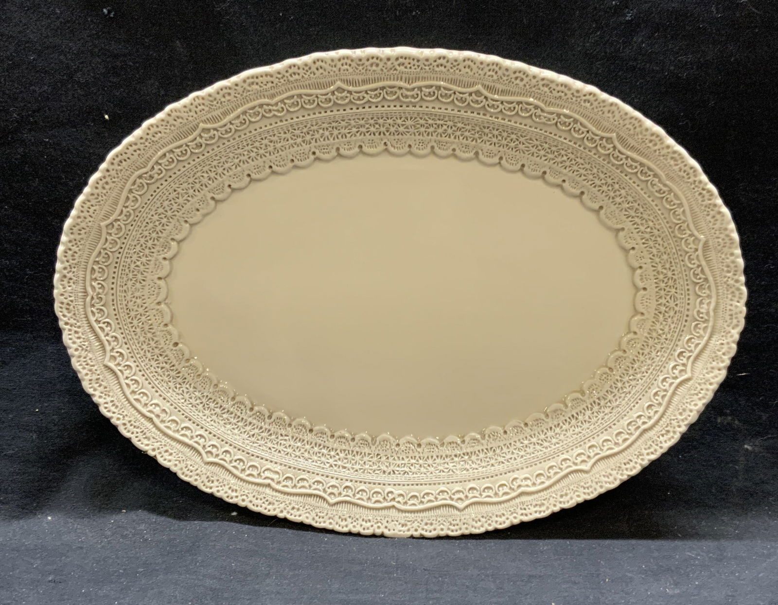 Arte Italica White Ceramic Platter, Italy (1 of 6)