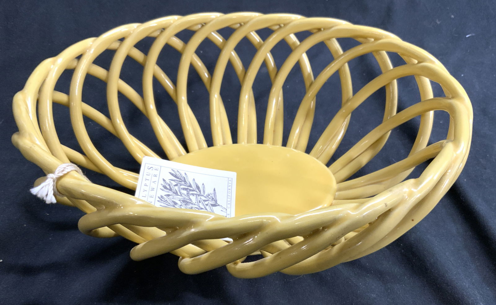 EUCALYPTUS STONEWARE Woven Stoneware Bowl (1 of 6)