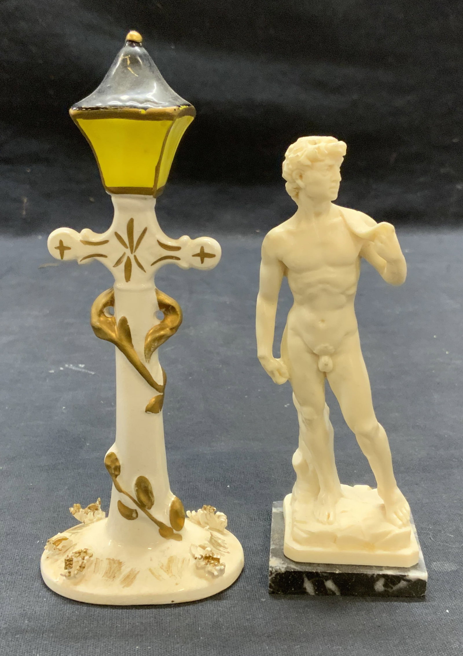 Lot 2 Santini David Sculpture & Lenwile Lamp Post (1 of 8)