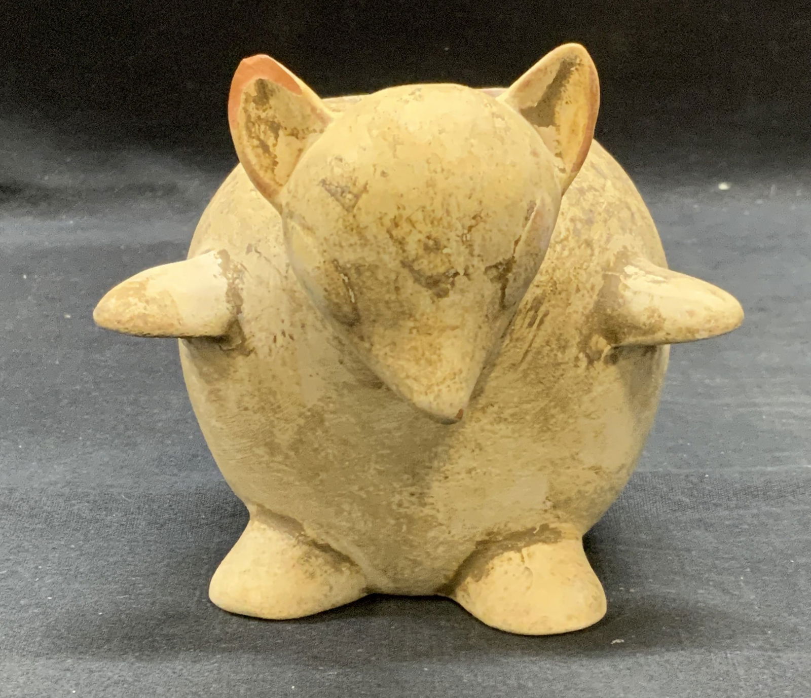 Vintage Signed Ceramic Animal Vessel, Mexico (1 of 6)