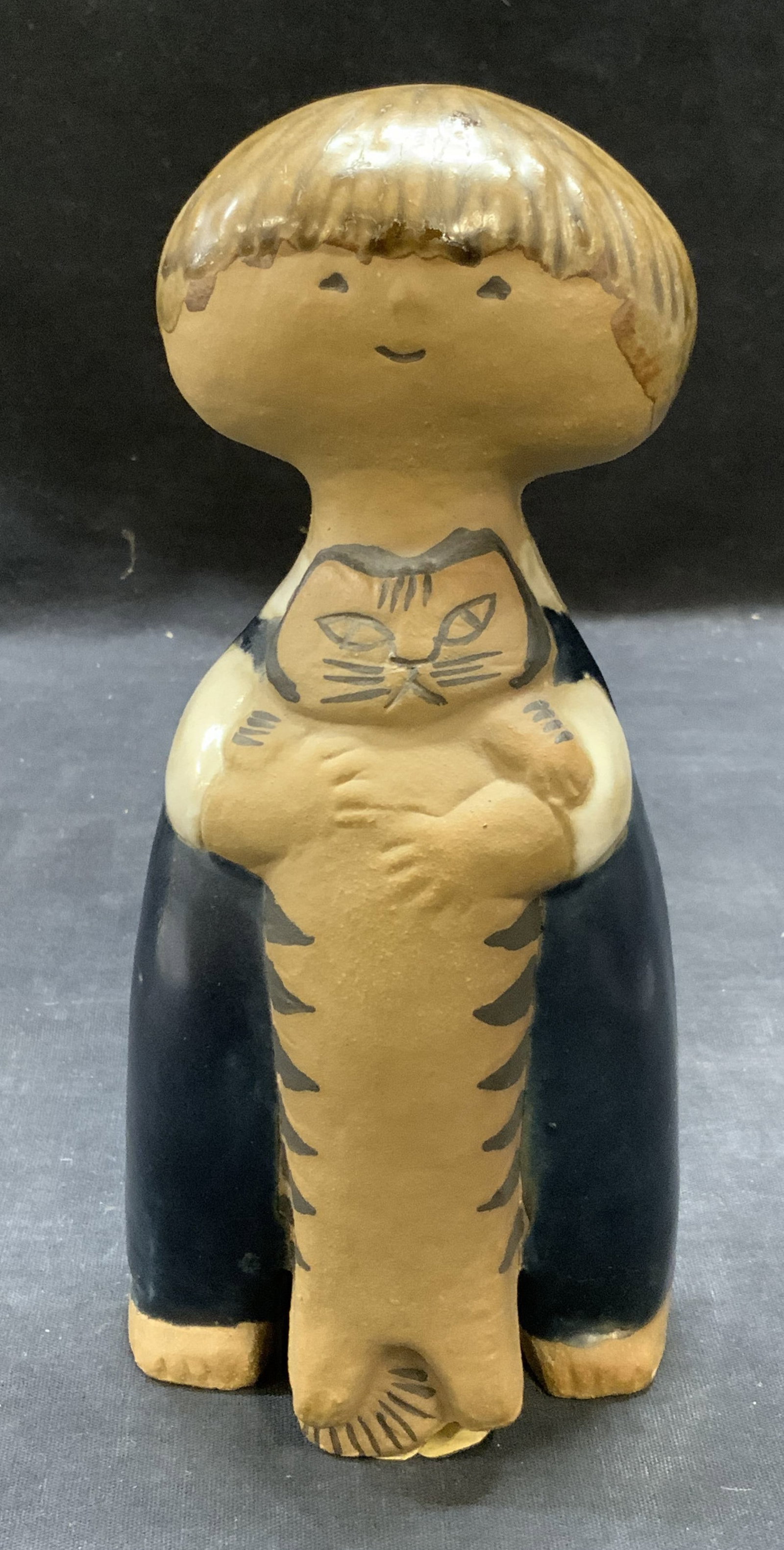 Lisa Larson Pelle Sweden Child & Cat Figural (1 of 6)