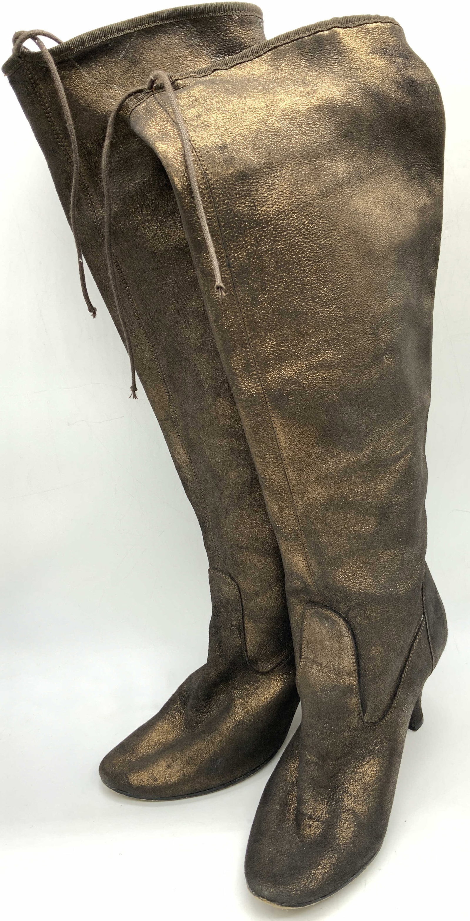 Tepetto Paris Suede Mid Calf Boots (1 of 6)