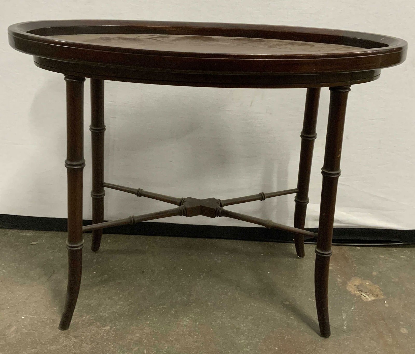 Vintage Wooden Regency Side Table (1 of 7)