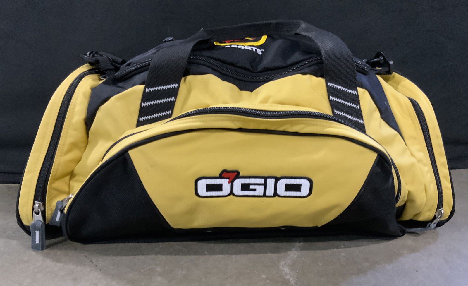 OGIO TNT SPORTS Yellow & Black Duffel Bag (1 of 8)