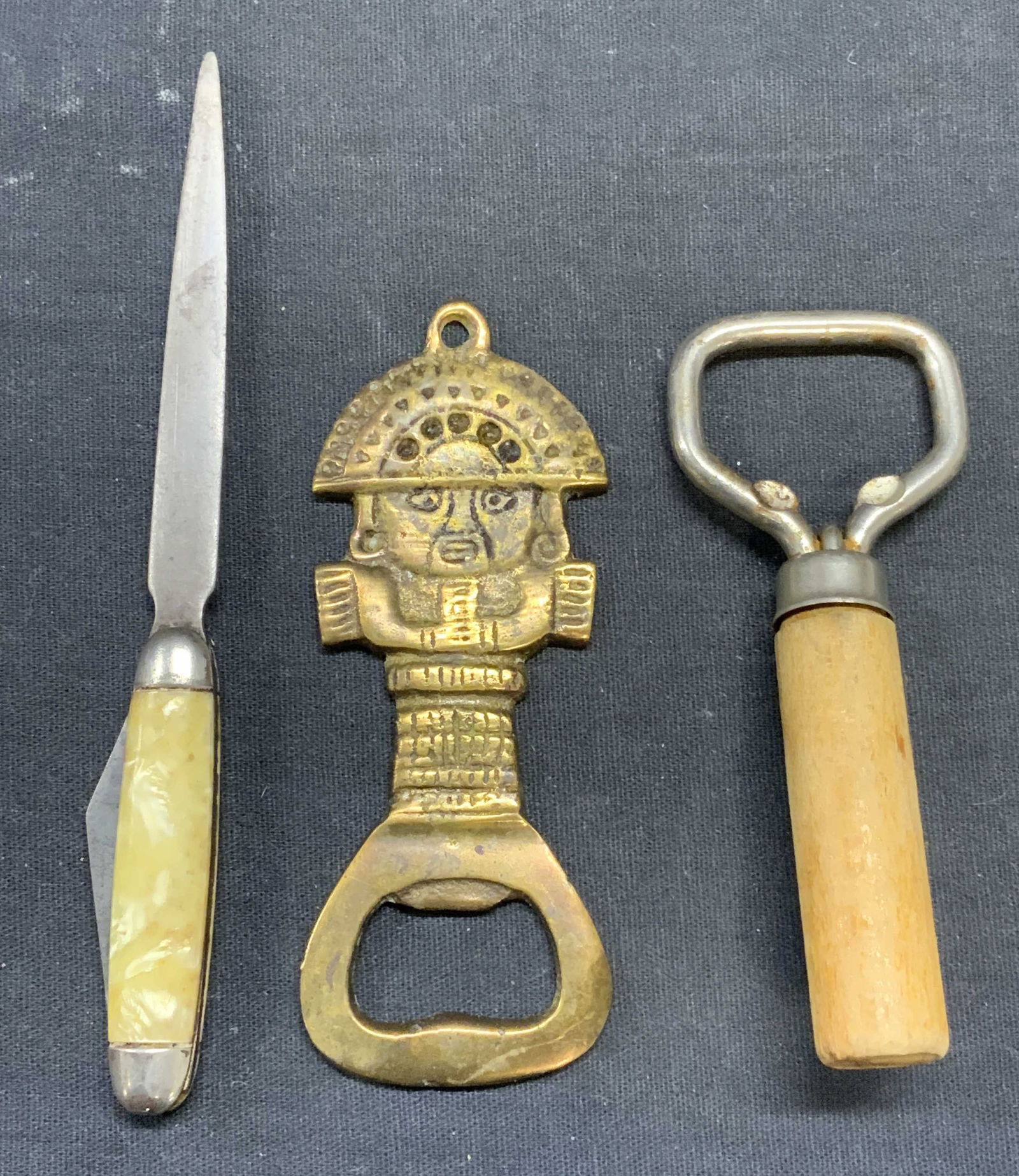Lot 3 Vintage Letter Opener & Bottle Openers (1 of 7)