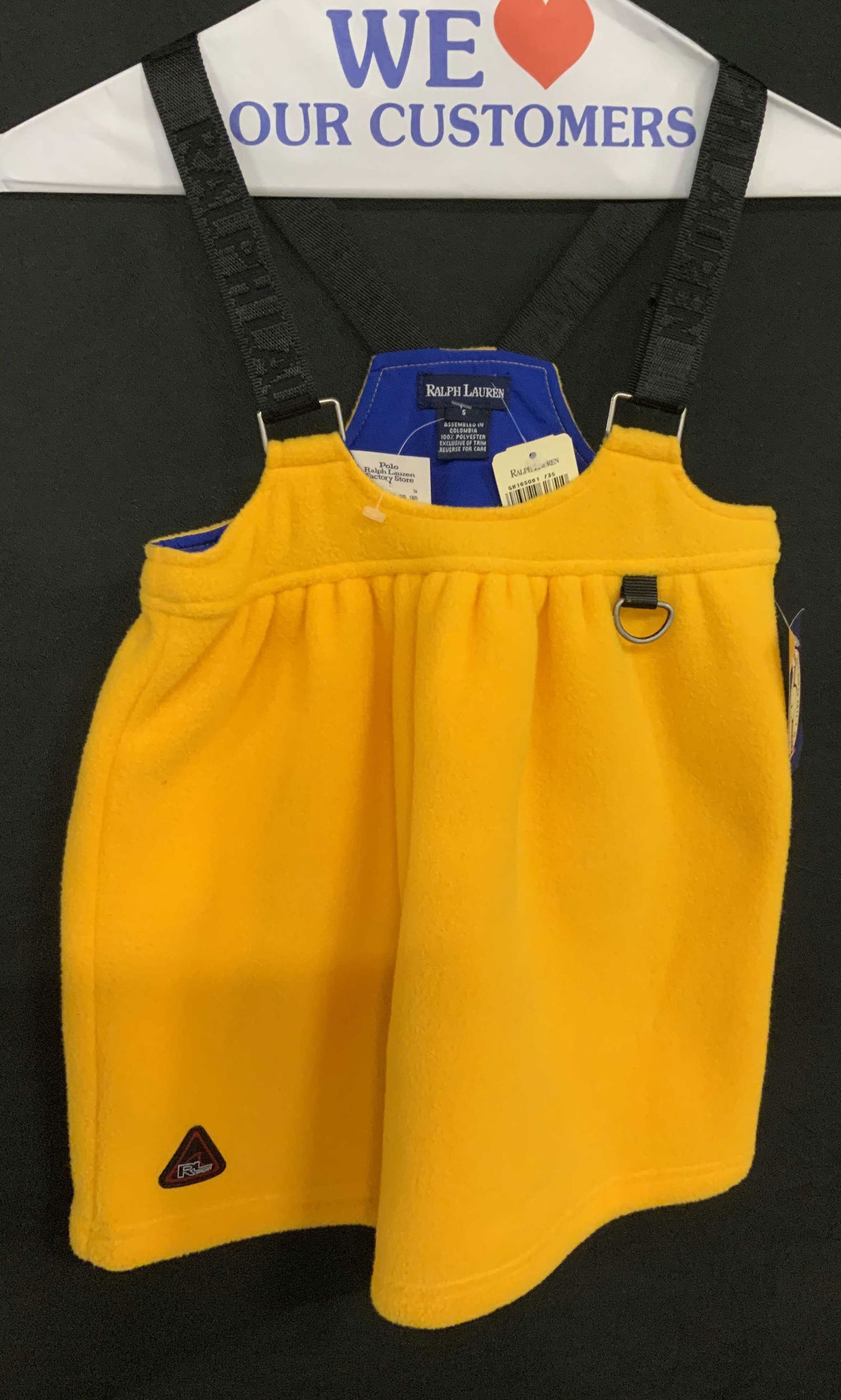 Ralph Lauren Girls Polar Fleece Dress, NWT (1 of 6)