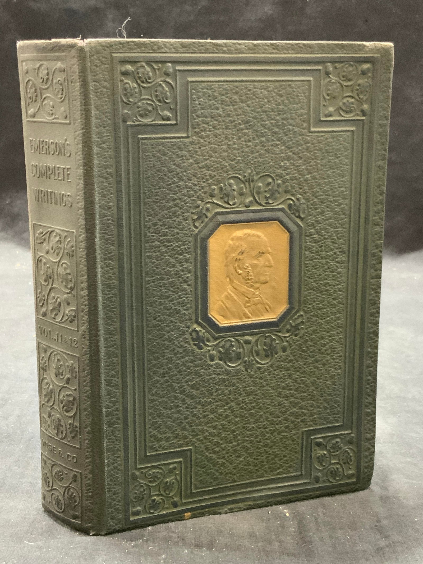 1923 Ralph Waldo Emerson Complete Works, Book (1 of 8)