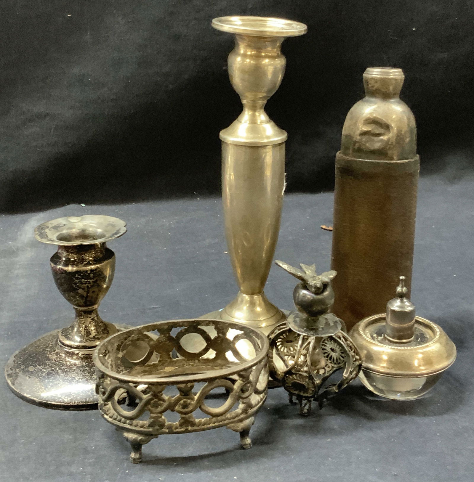 Lot 6 Vtg Sterling Silver Accessories, Towle + (1 of 11)