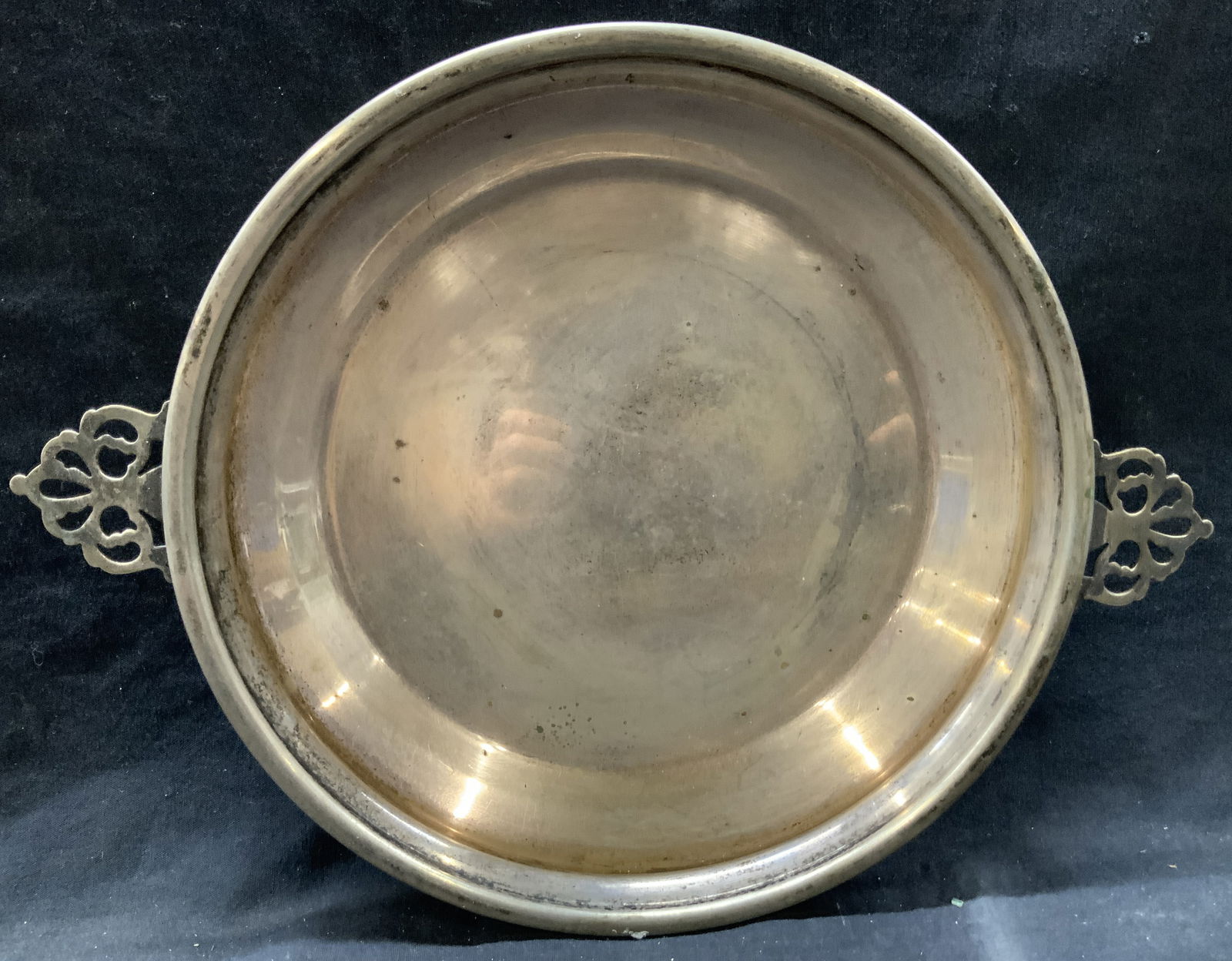Vtg Silver Plate Serving Tray (1 of 7)