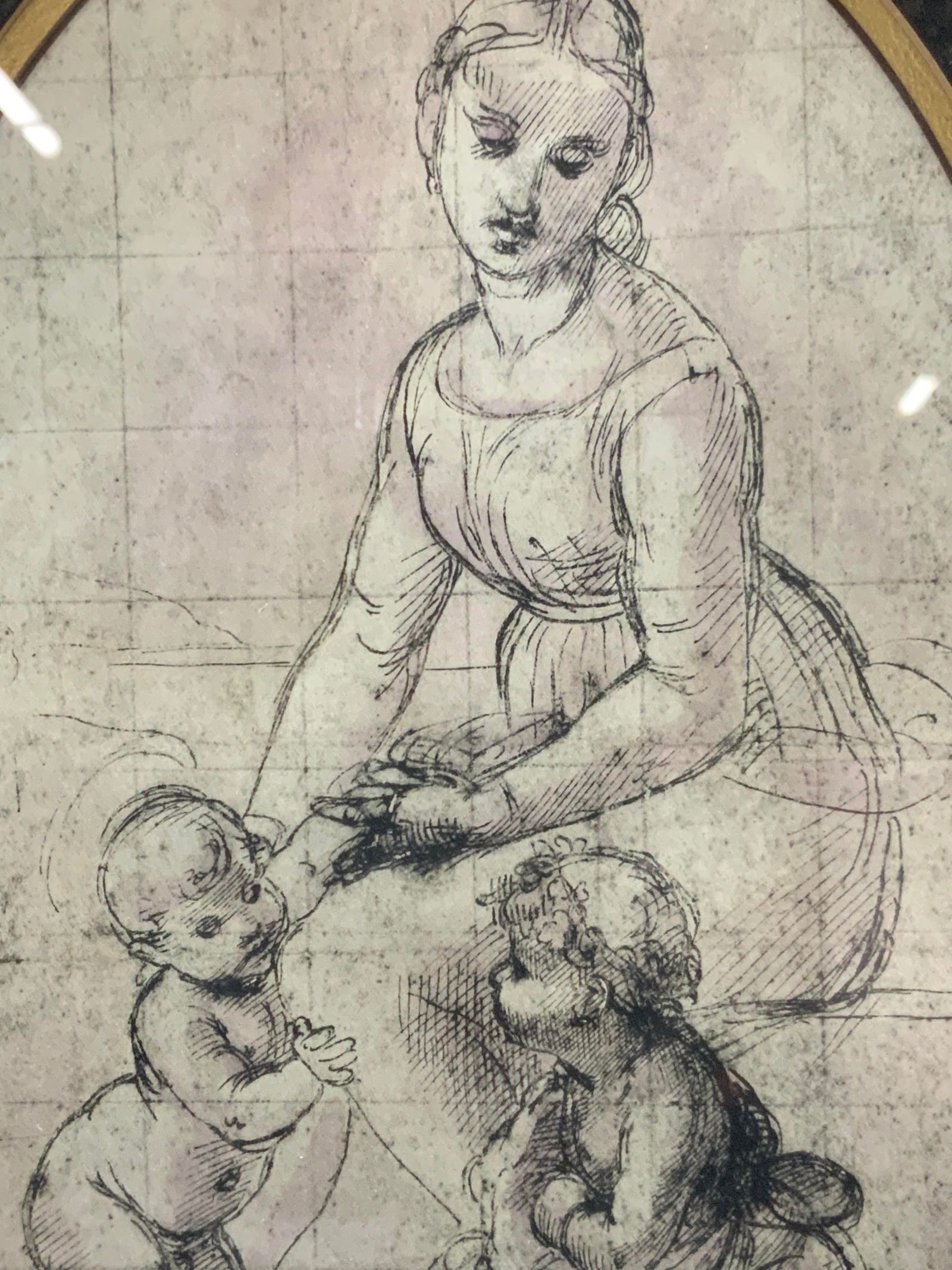 Raphael The Madonna & Christ W Saint John Litho (1 of 7)