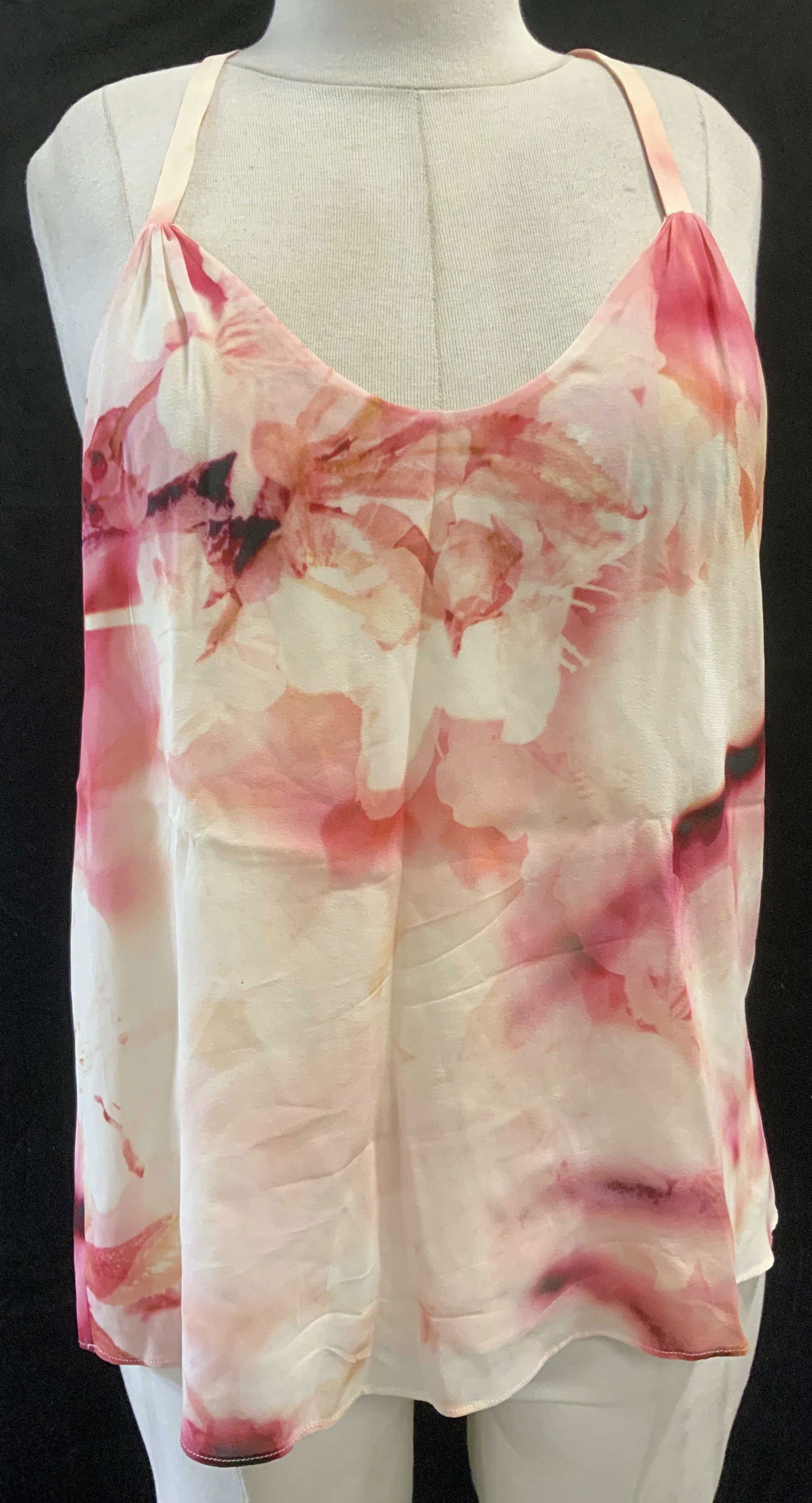 Alice+Olivia Silk T- Back Blouse (1 of 6)