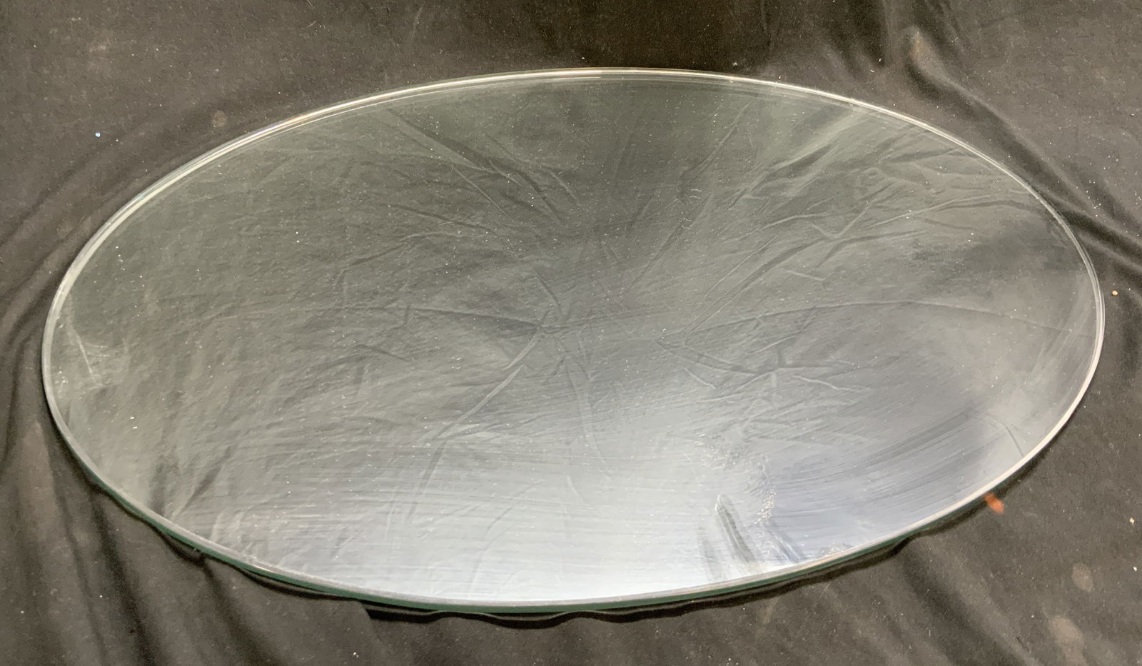 Large Oval Vanity Mirror Tray/ Wall Mirror (1 of 6)