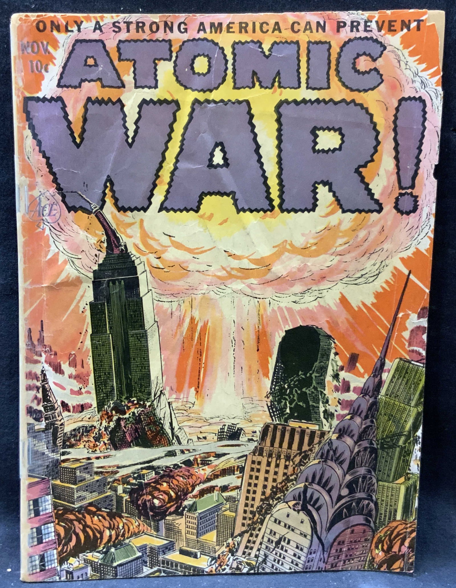 1952 Atomic War Issue #1 Comic Book (1 of 8)