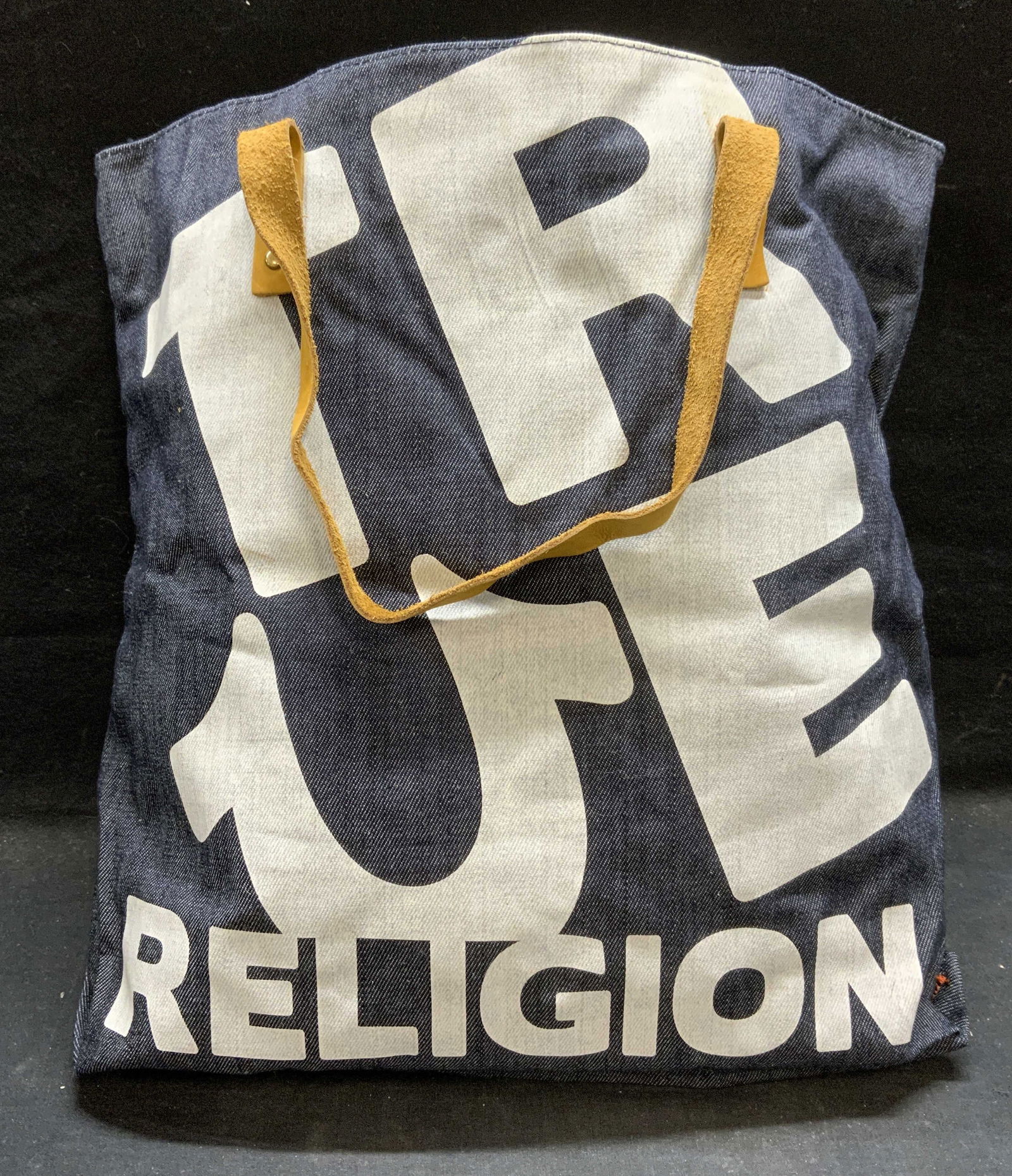 True Religion Denim Tote Handbag (1 of 6)