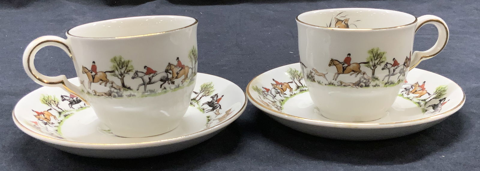 MADDOCK Tally Ho Porcelain Demitasse Set, 4 (1 of 6)