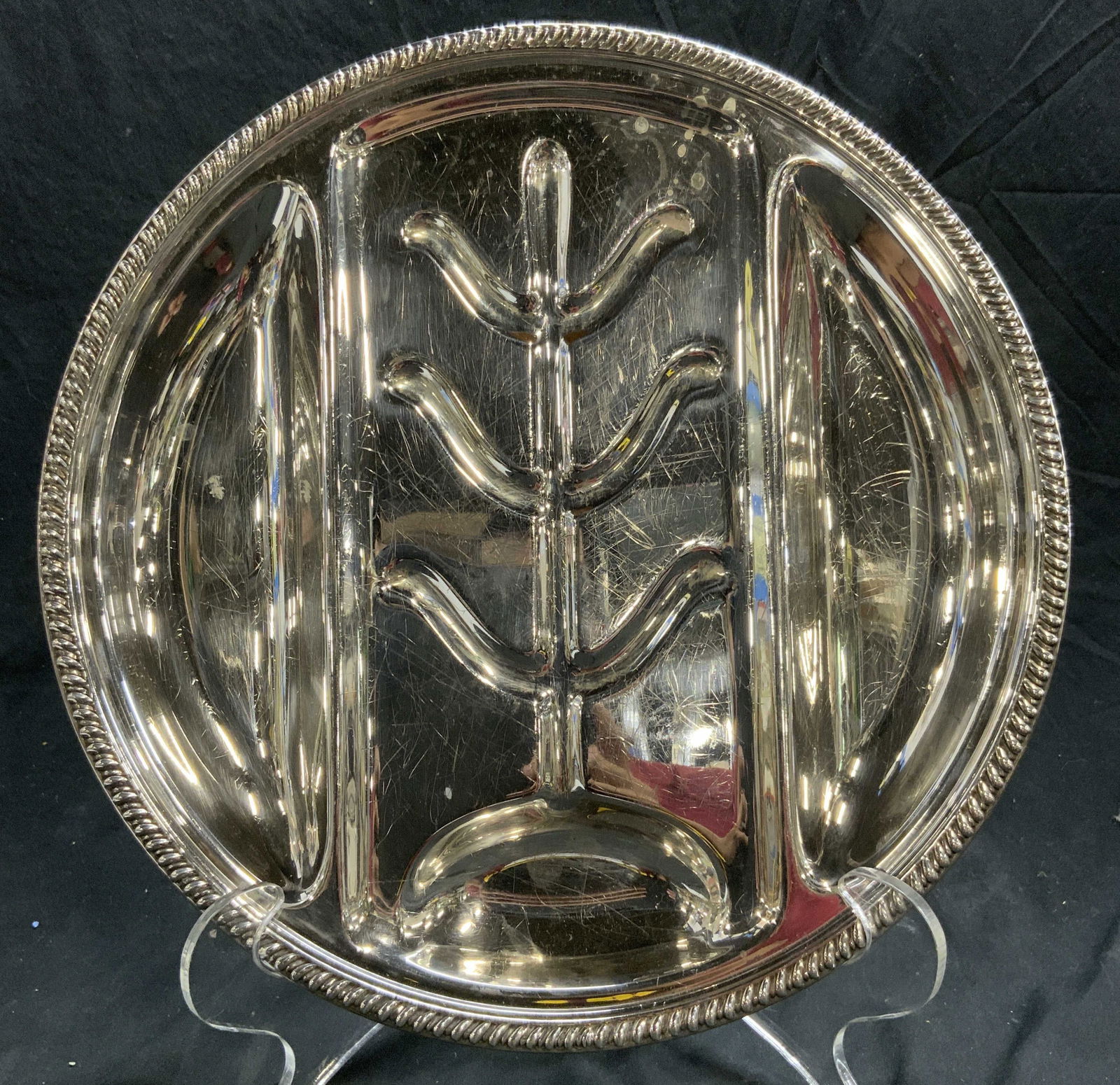 SHEFFIELD Electro Plated Copper Platter (1 of 6)
