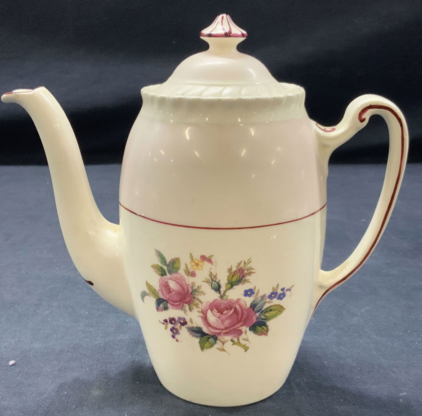 Johnson Bros. Old English Ceramic Teapot, England (1 of 8)