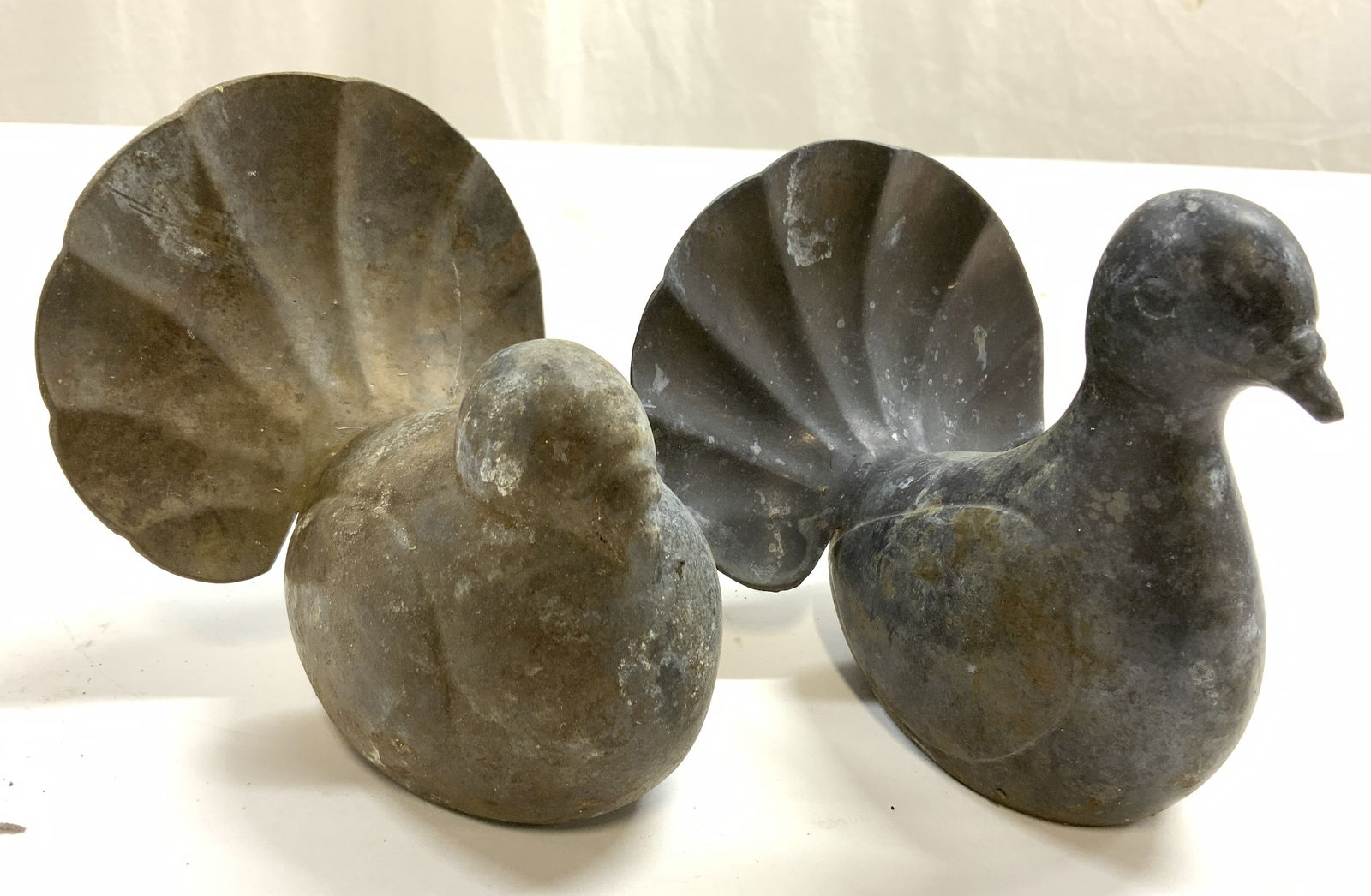 Lot 2 Vintage Metal Bird Figurals (1 of 8)