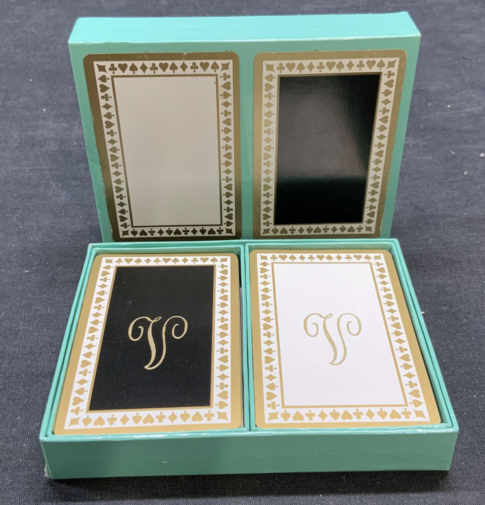 Tiffany & Co Playing Cards with Original Box (1 of 7)